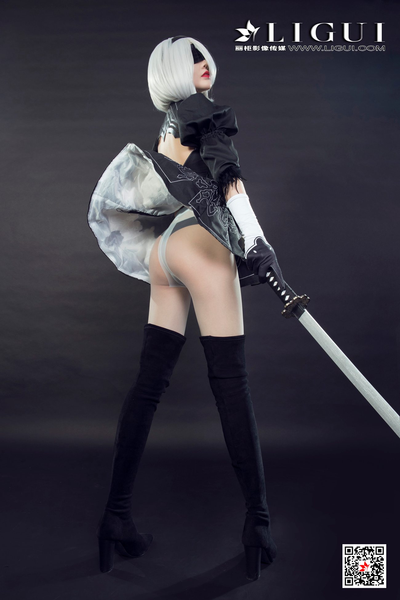 图片[40]-[Ligui丽柜]网络丽人 2021.06.30 Model《欲望尼尔》凉儿 [58+1P] – 速更版-美库