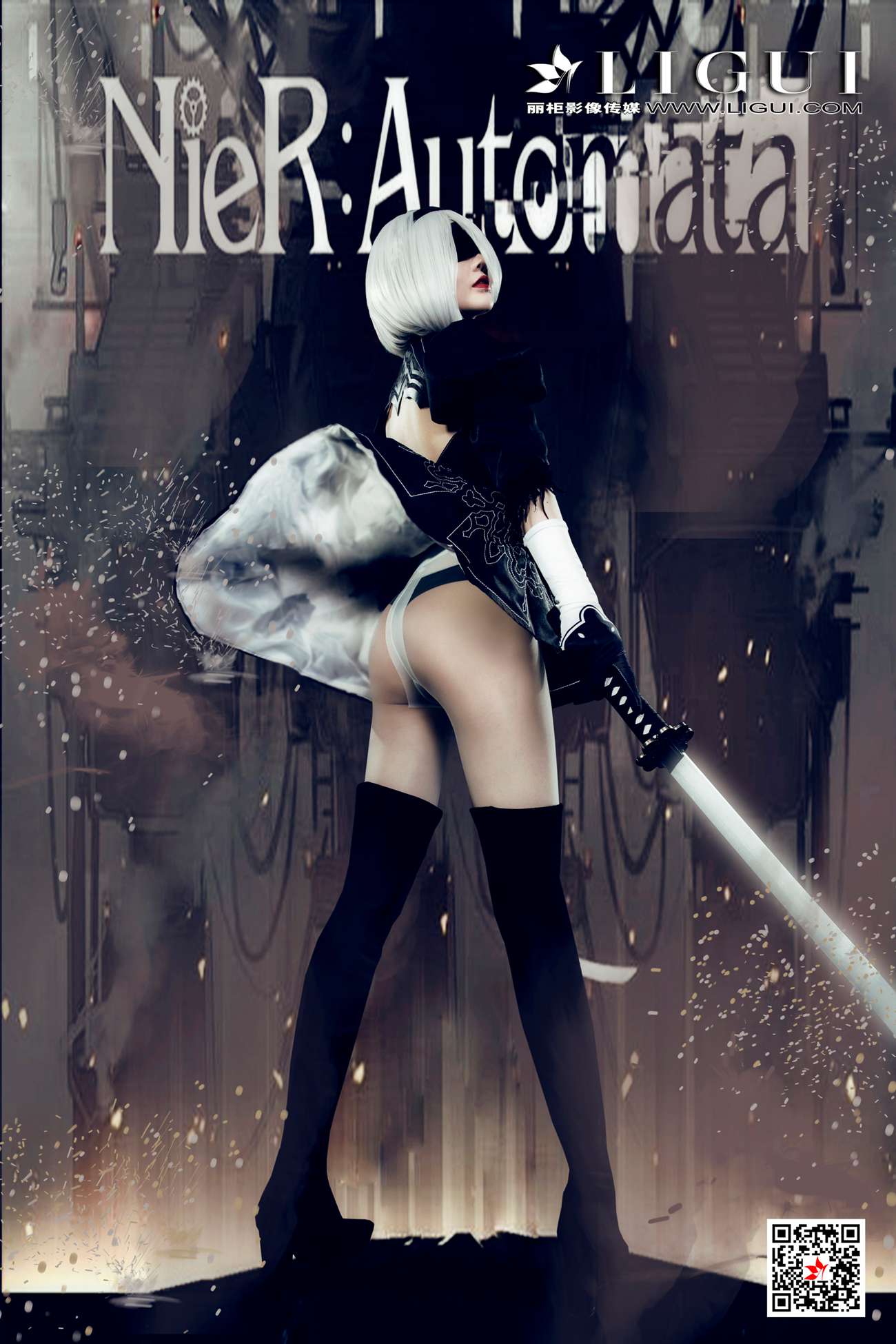 图片[41]-[Ligui丽柜]网络丽人 2021.06.30 Model《欲望尼尔》凉儿 [58+1P] – 速更版-美库