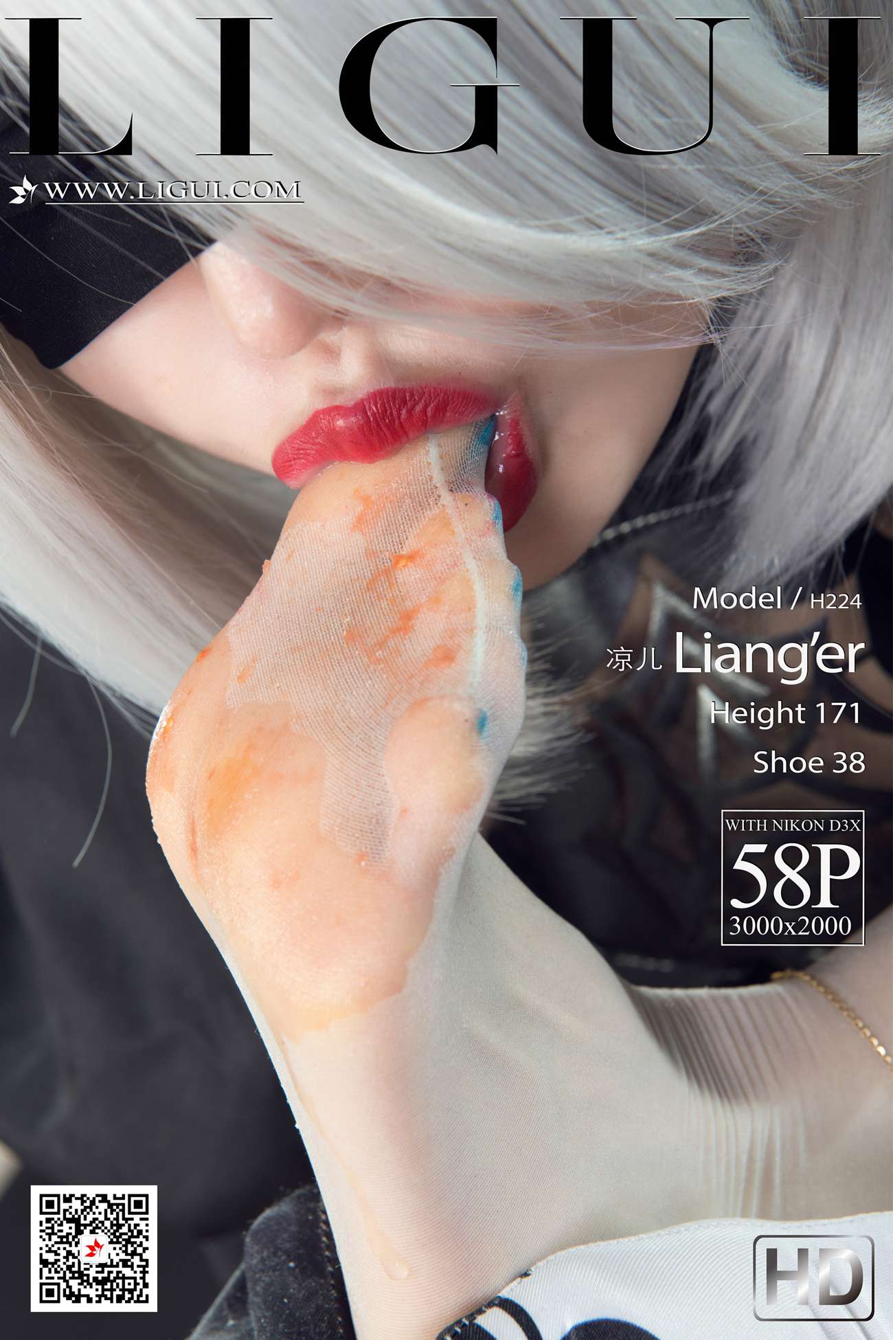 图片[48]-[Ligui丽柜]网络丽人 2021.06.30 Model《欲望尼尔》凉儿 [58+1P] – 速更版-美库