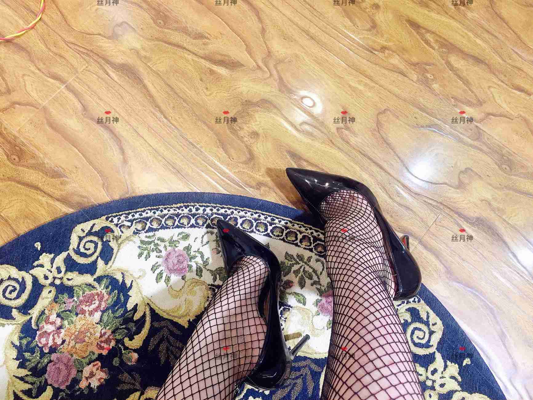 图片[10]-丝月神 002 白色绫丝 过膝网袜[68P] – 速更版-美库