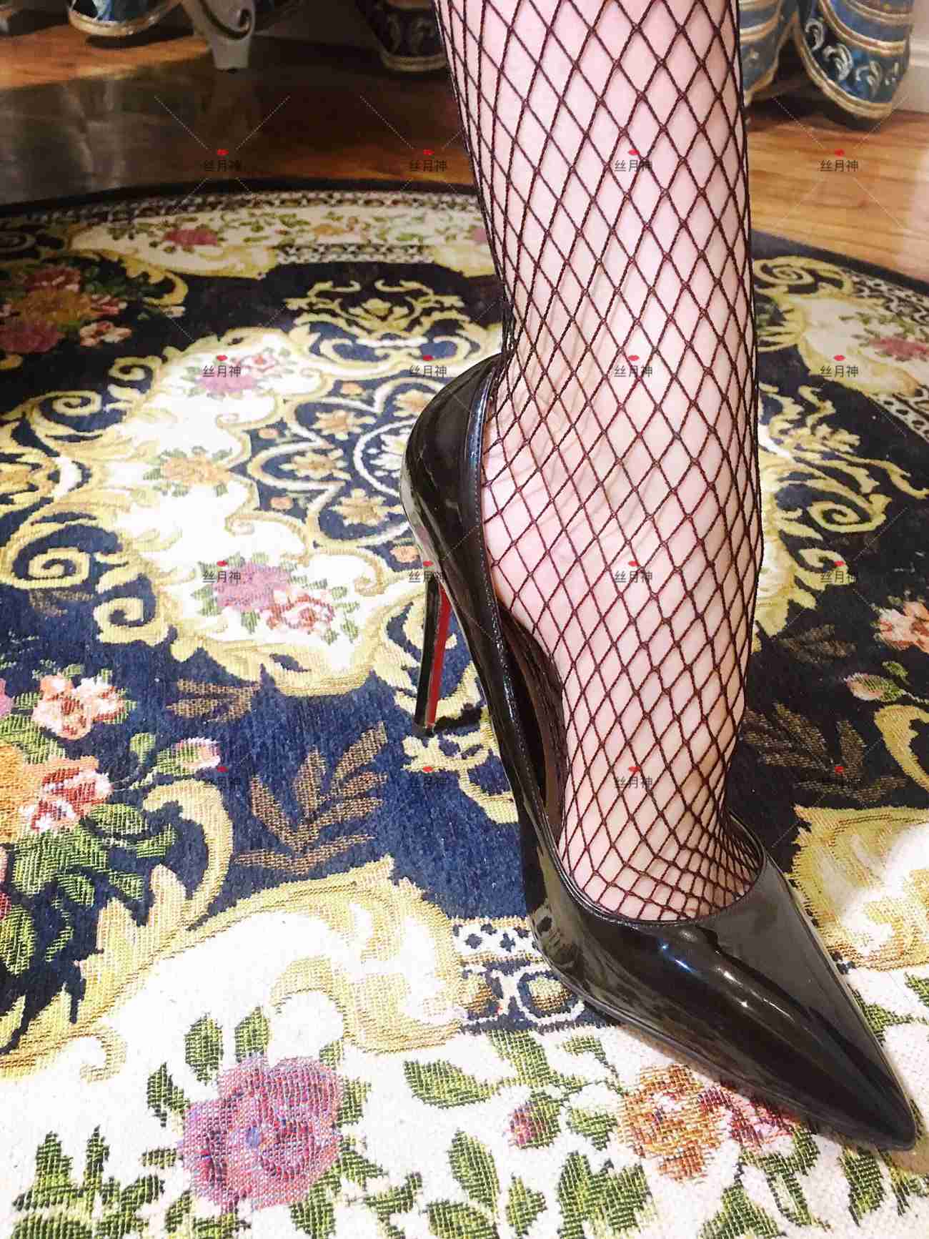 图片[15]-丝月神 002 白色绫丝 过膝网袜[68P] – 速更版-美库