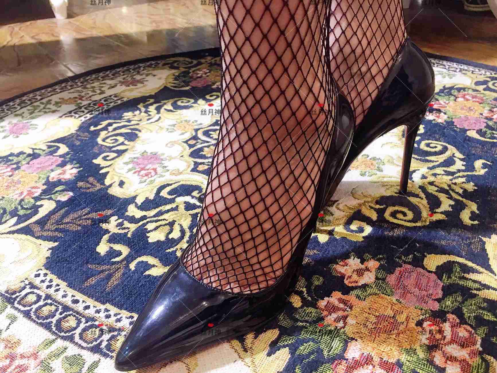 图片[20]-丝月神 002 白色绫丝 过膝网袜[68P] – 速更版-美库