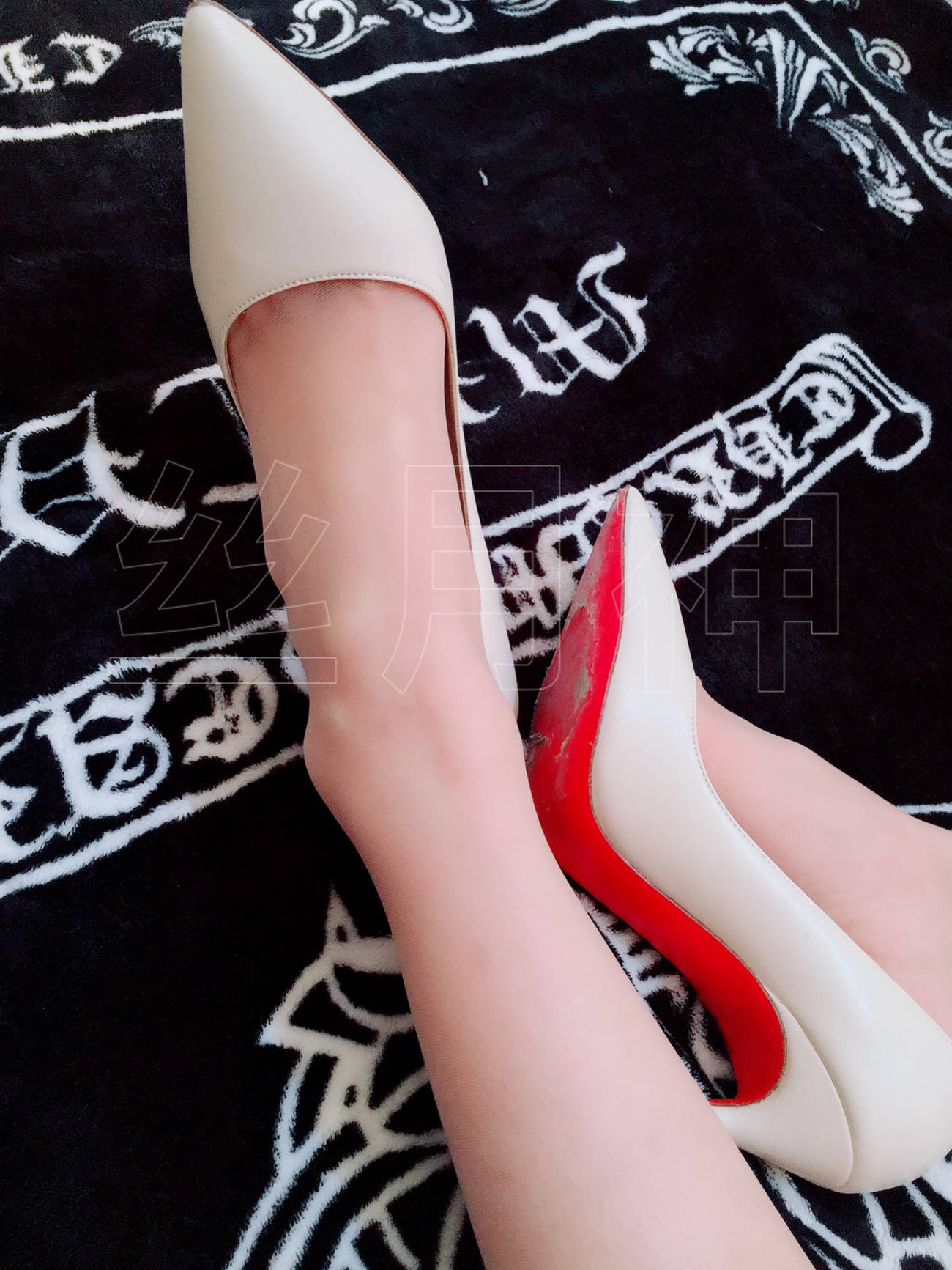 图片[17]-丝月神 003 肉色筒袜杏色高跟[107P] – 速更版-美库