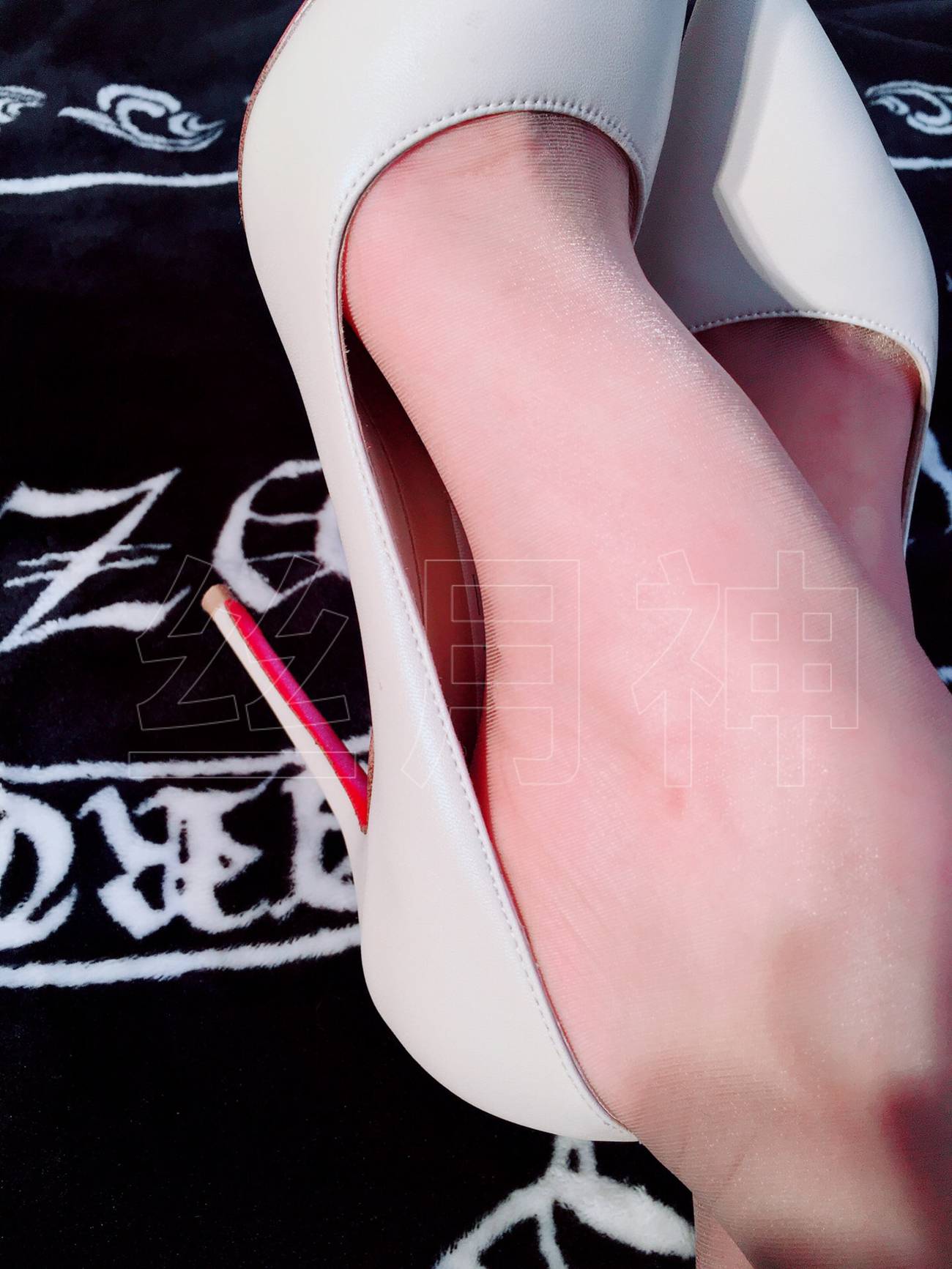 图片[19]-丝月神 003 肉色筒袜杏色高跟[107P] – 速更版-美库