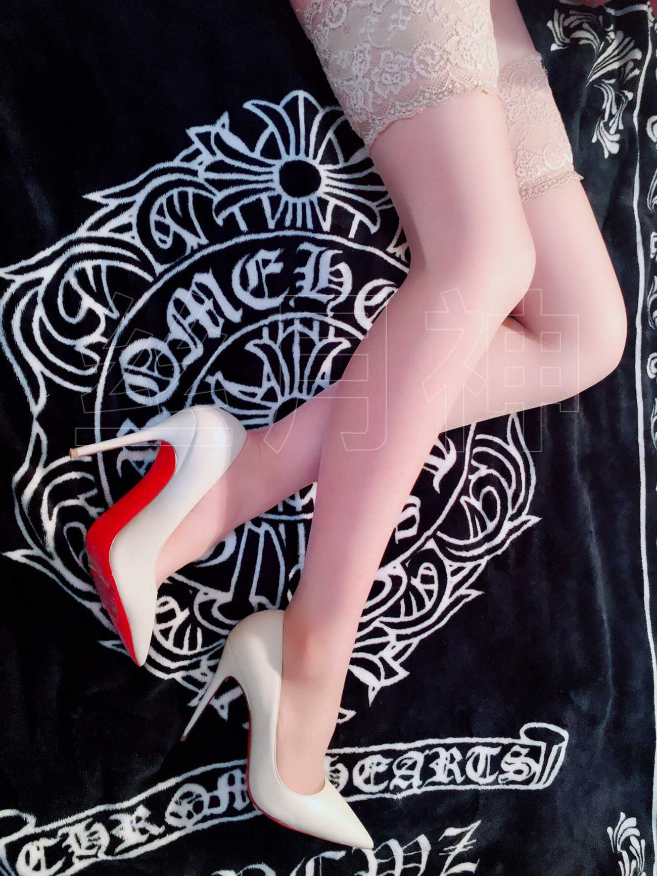 图片[22]-丝月神 003 肉色筒袜杏色高跟[107P] – 速更版-美库