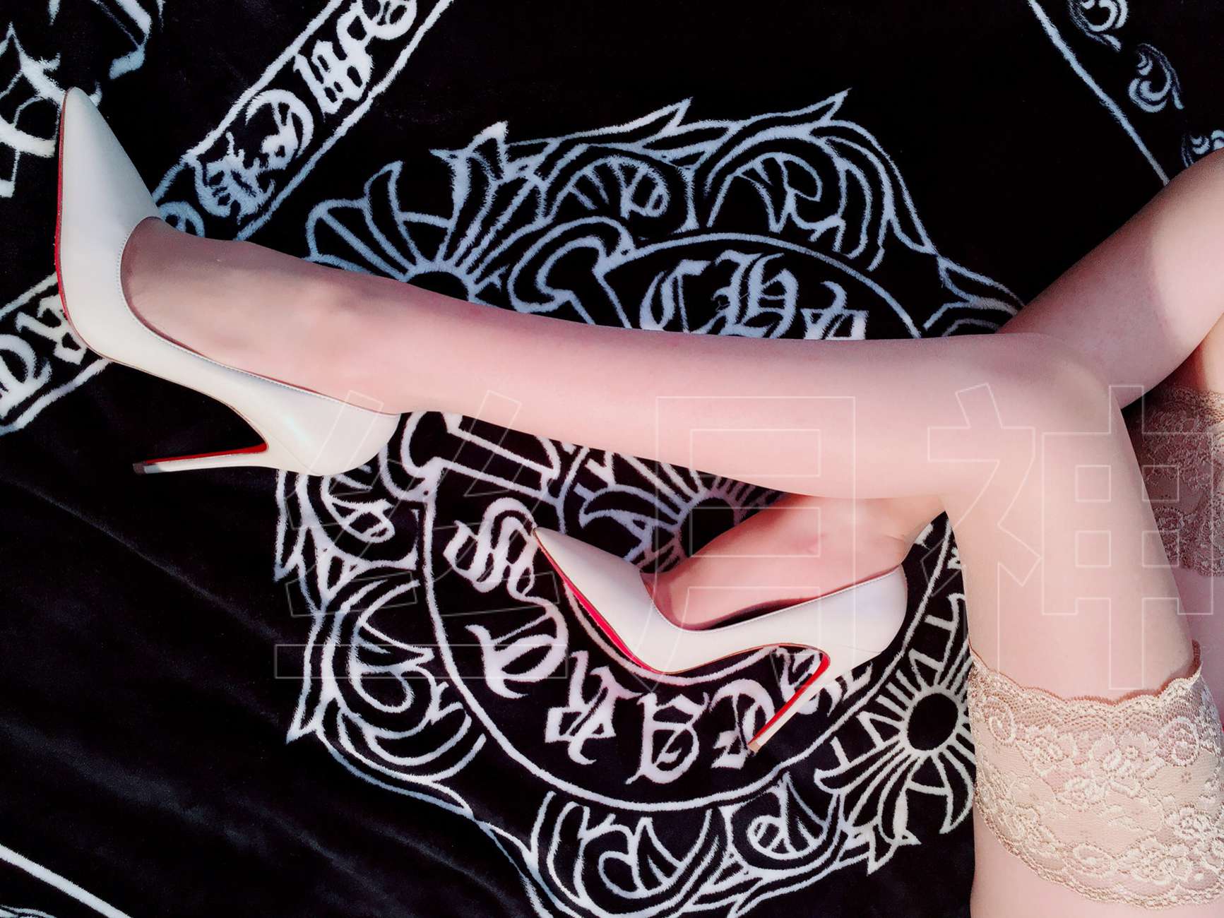 图片[58]-丝月神 003 肉色筒袜杏色高跟[107P] – 速更版-美库