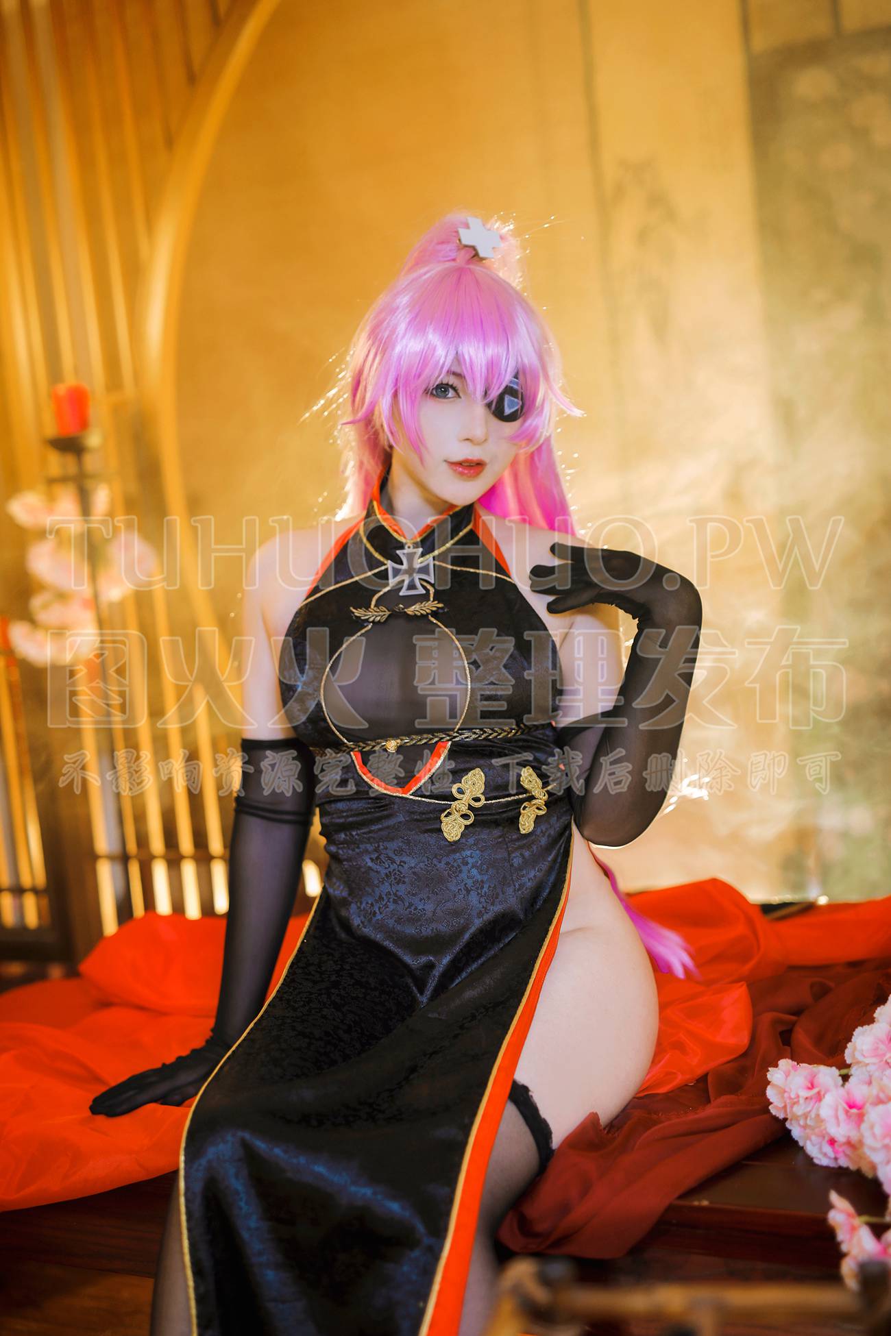 图片[10]-小容仔咕咕咕 – 沙恩霍斯特旗袍[11P] – 速更版-美库