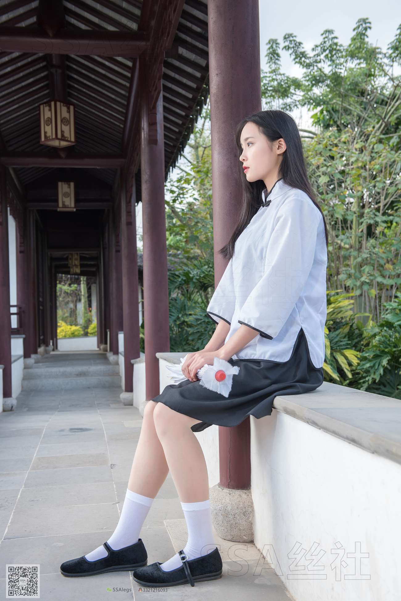 图片[62]-[SSA丝社]超清写真 NO.068 君君 民国学妹 肉丝白袜[120P] – 速更版-美库