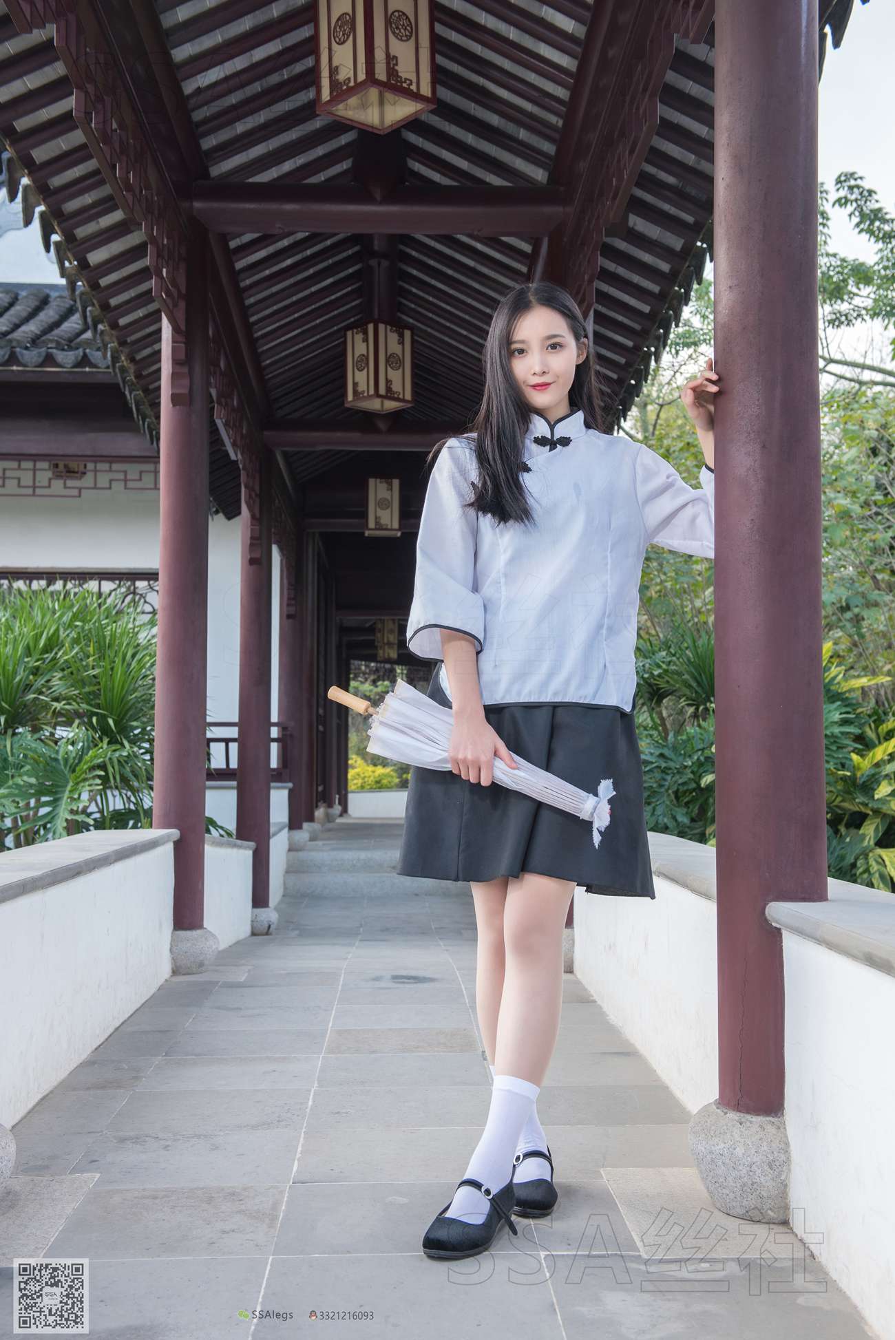 图片[64]-[SSA丝社]超清写真 NO.068 君君 民国学妹 肉丝白袜[120P] – 速更版-美库