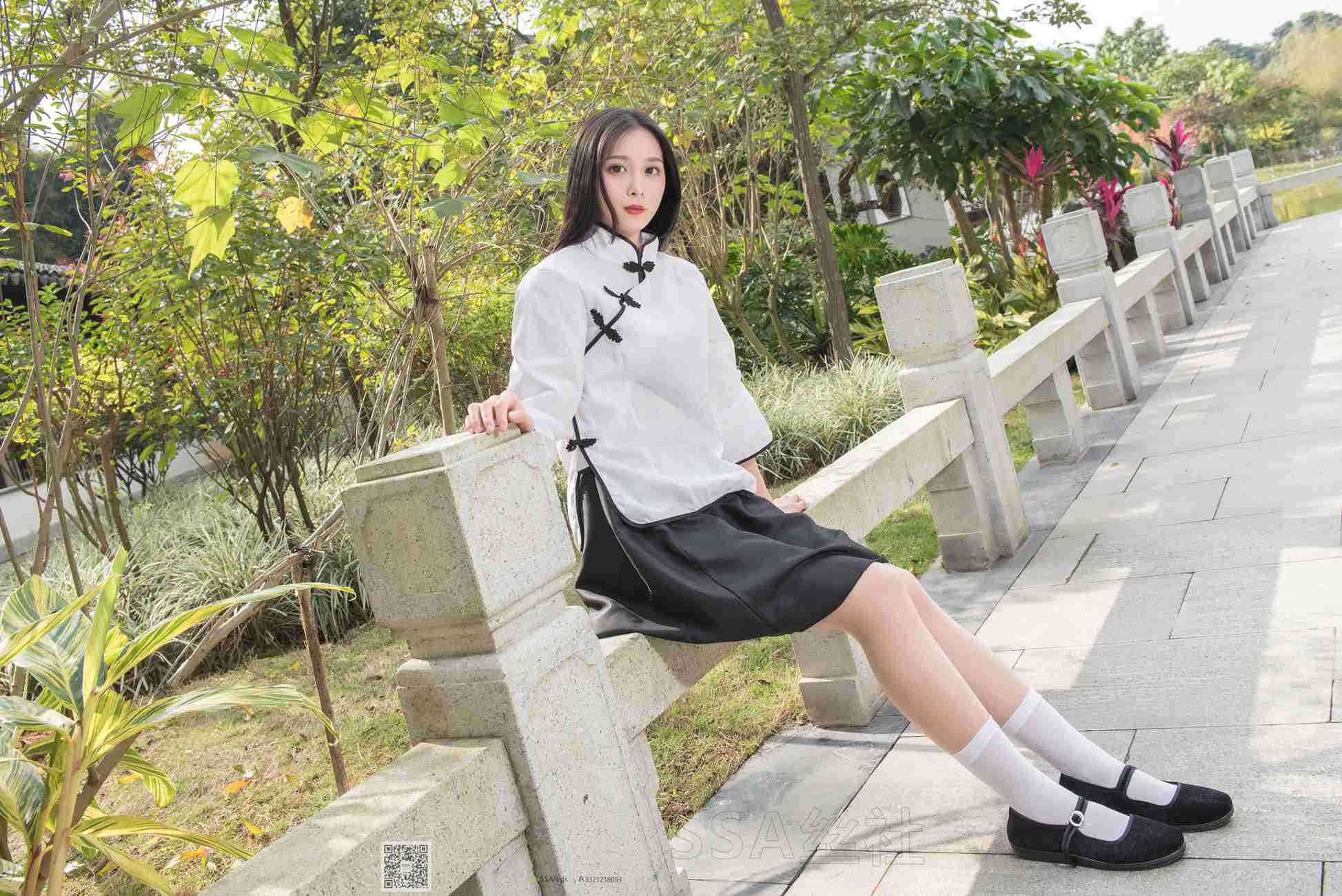 图片[94]-[SSA丝社]超清写真 NO.068 君君 民国学妹 肉丝白袜[120P] – 速更版-美库