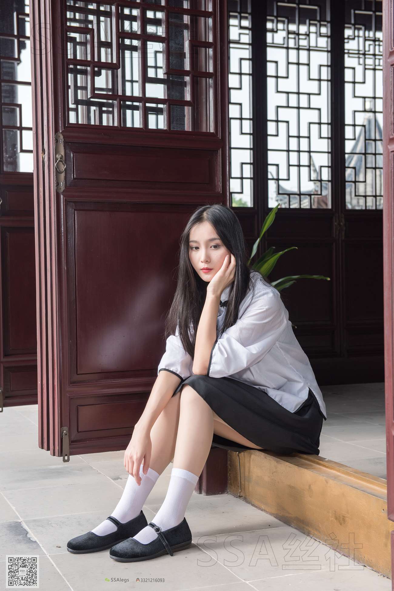 图片[96]-[SSA丝社]超清写真 NO.068 君君 民国学妹 肉丝白袜[120P] – 速更版-美库