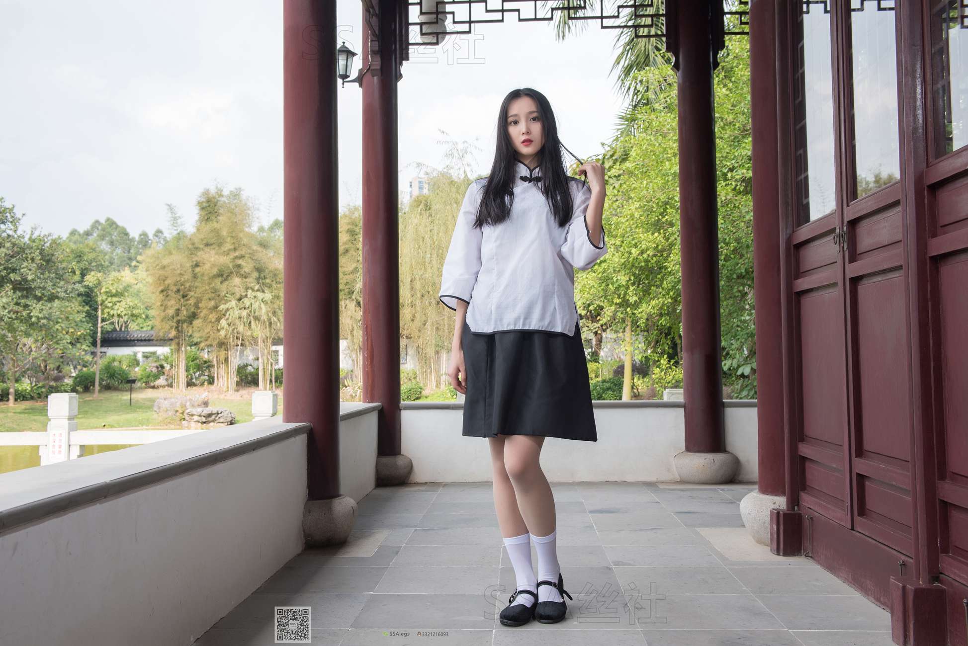 图片[110]-[SSA丝社]超清写真 NO.068 君君 民国学妹 肉丝白袜[120P] – 速更版-美库