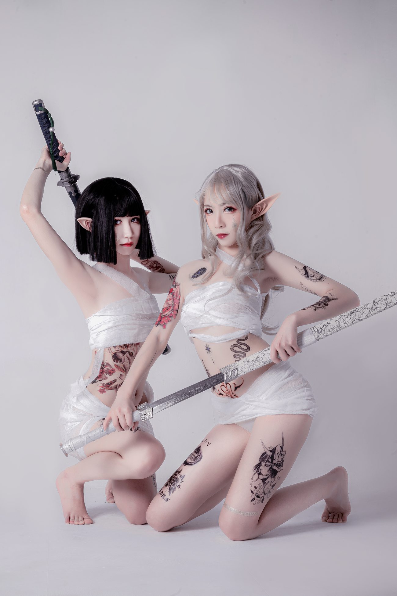 图片[10]-阮邑_Fairy – 绑带和武士[40P] – 速更版-美库