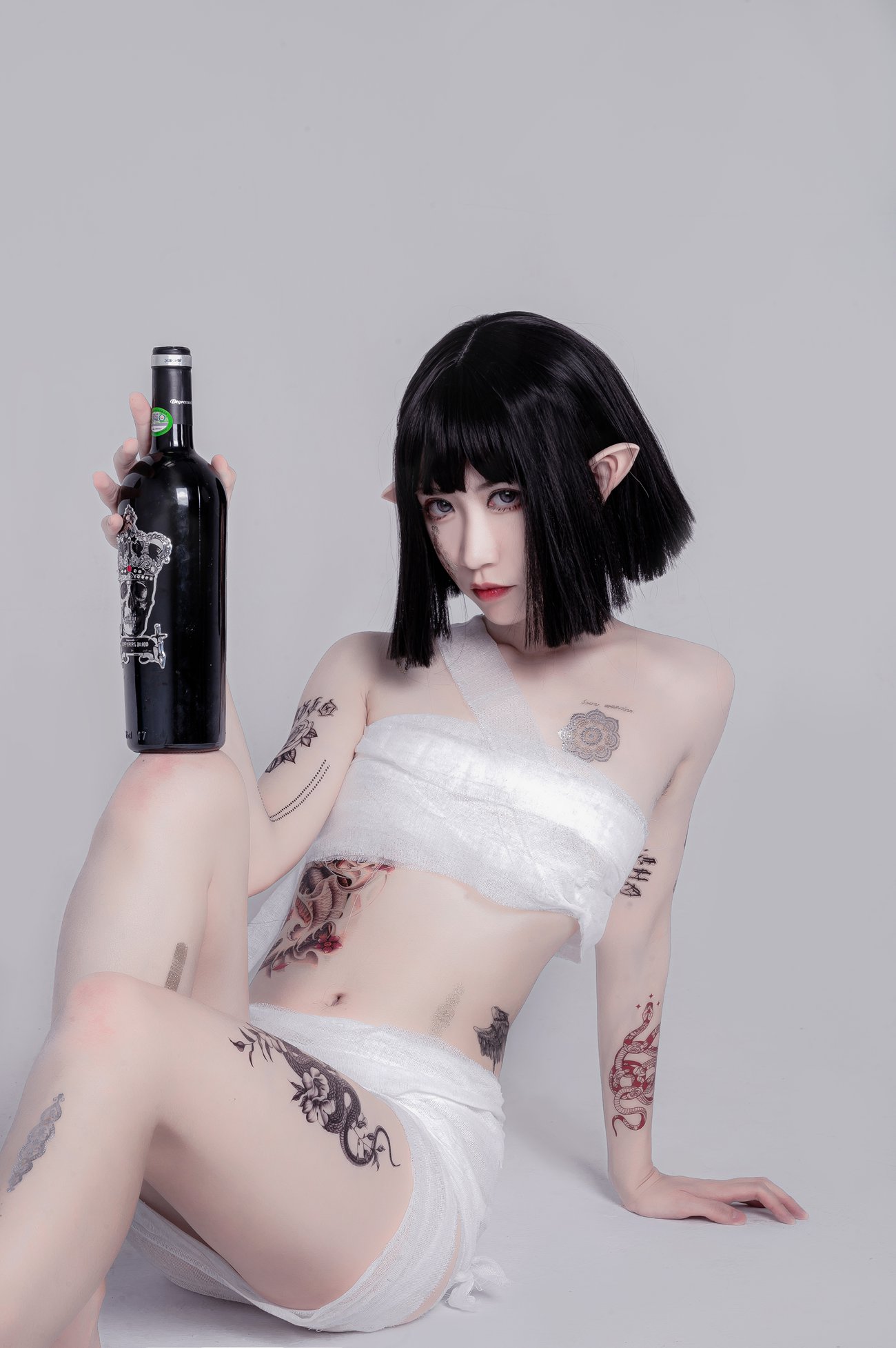 图片[19]-阮邑_Fairy – 绑带和武士[40P] – 速更版-美库