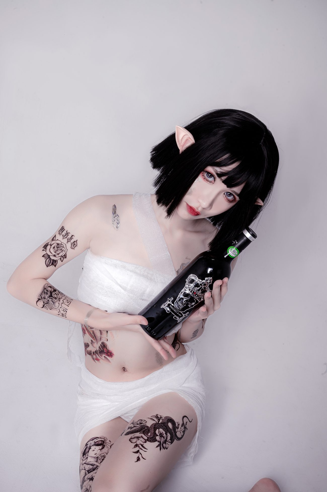 图片[21]-阮邑_Fairy – 绑带和武士[40P] – 速更版-美库