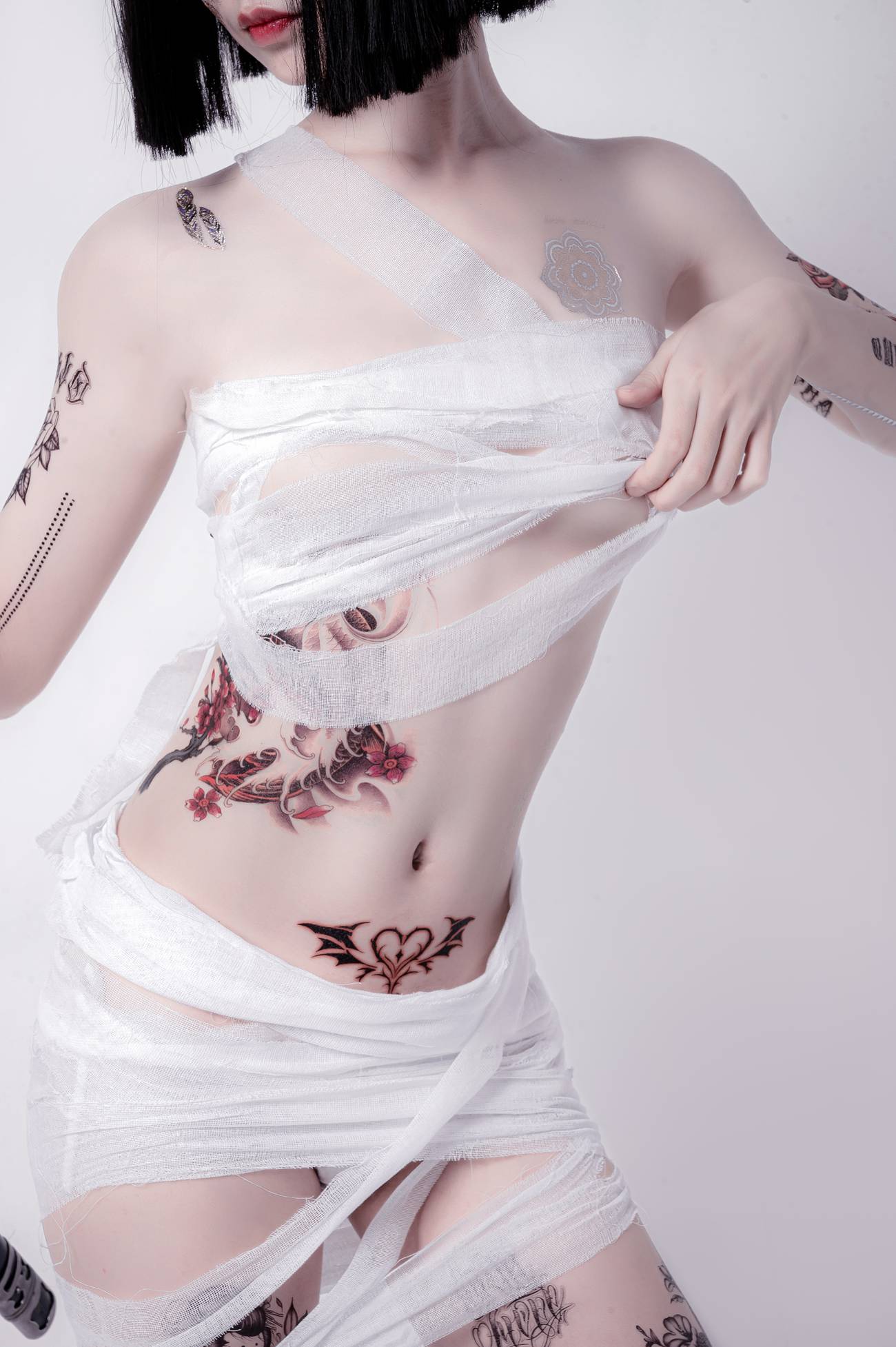 图片[32]-阮邑_Fairy – 绑带和武士[40P] – 速更版-美库