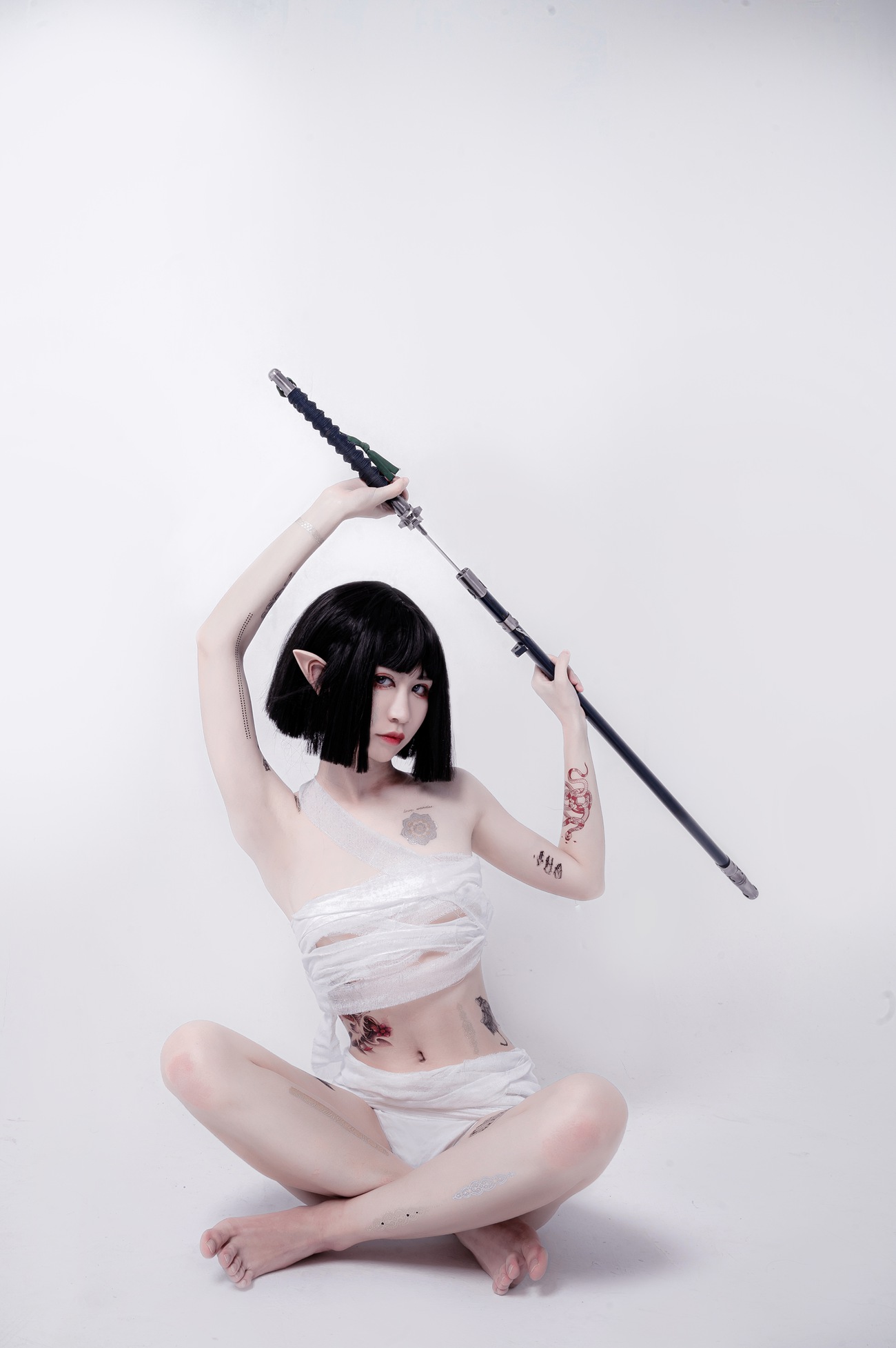 图片[42]-阮邑_Fairy – 绑带和武士[40P] – 速更版-美库