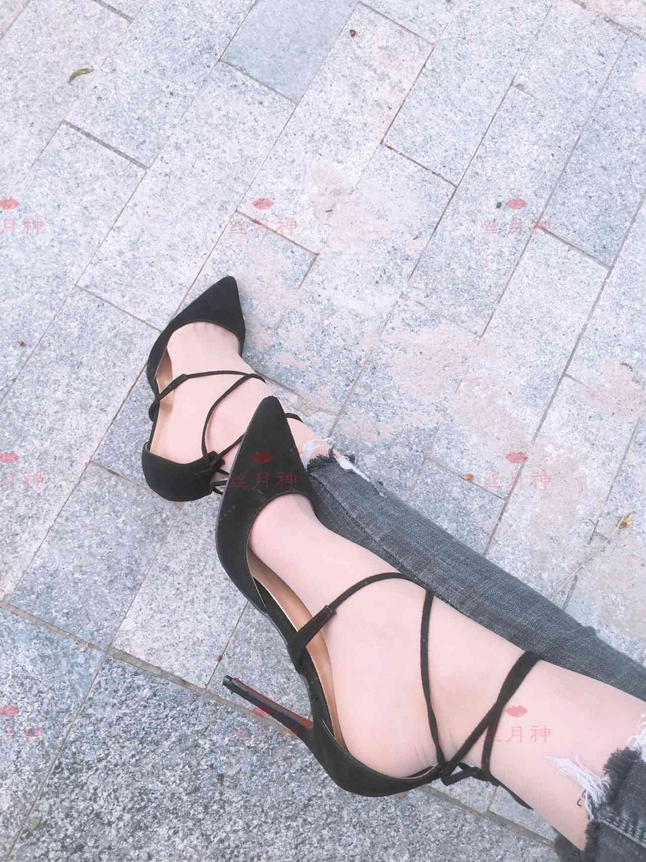 图片[32]-丝月神 005 牛仔裤细带高跟肉[91P] – 速更版-美库