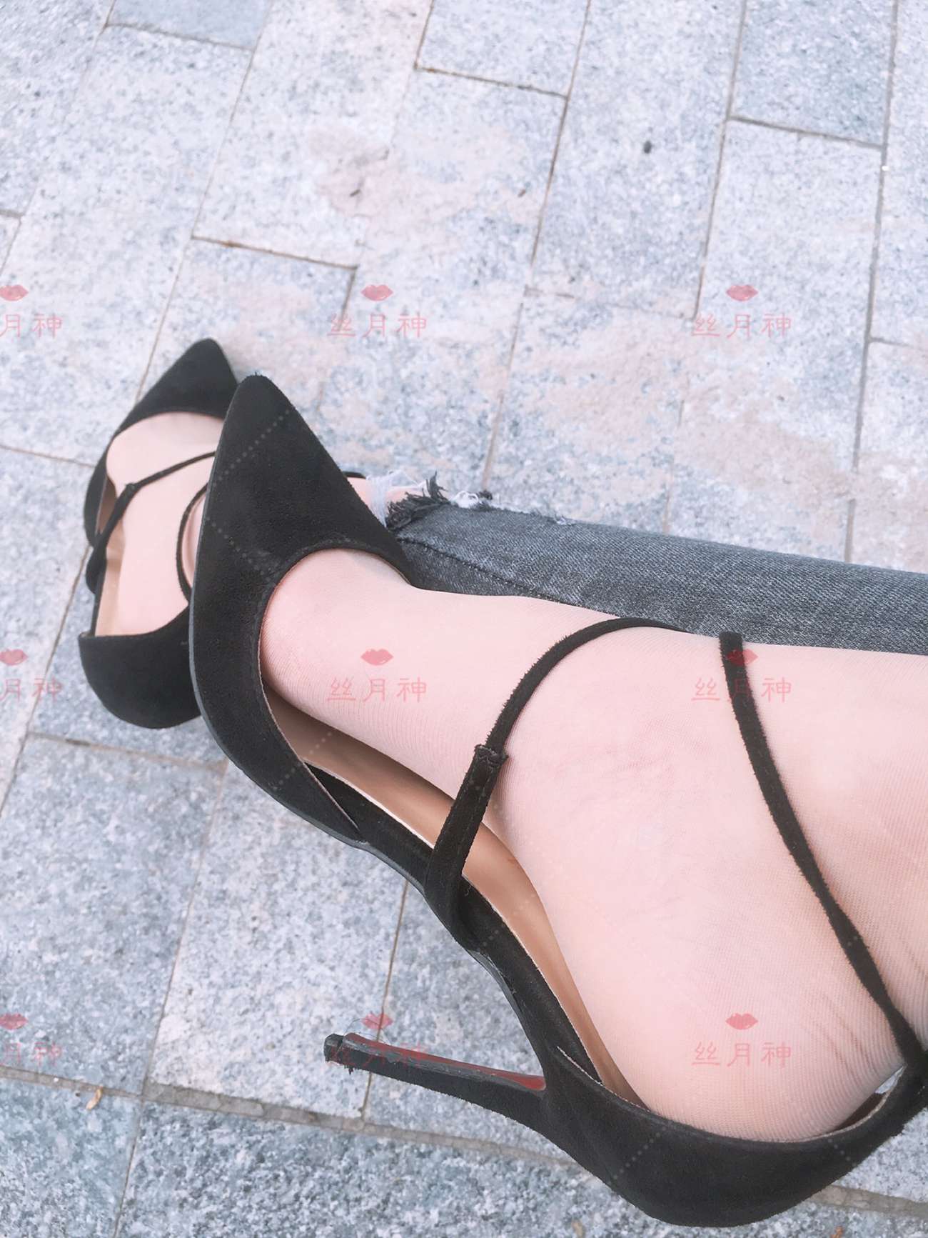 图片[33]-丝月神 005 牛仔裤细带高跟肉[91P] – 速更版-美库