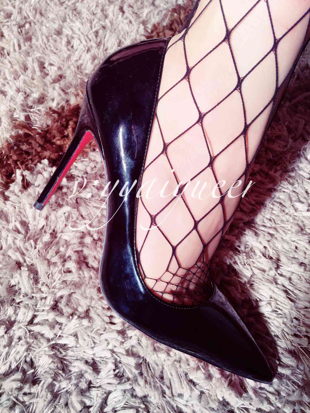 图片[24]-丝月神 006 皮裤细带高跟网袜[55P] – 速更版-美库