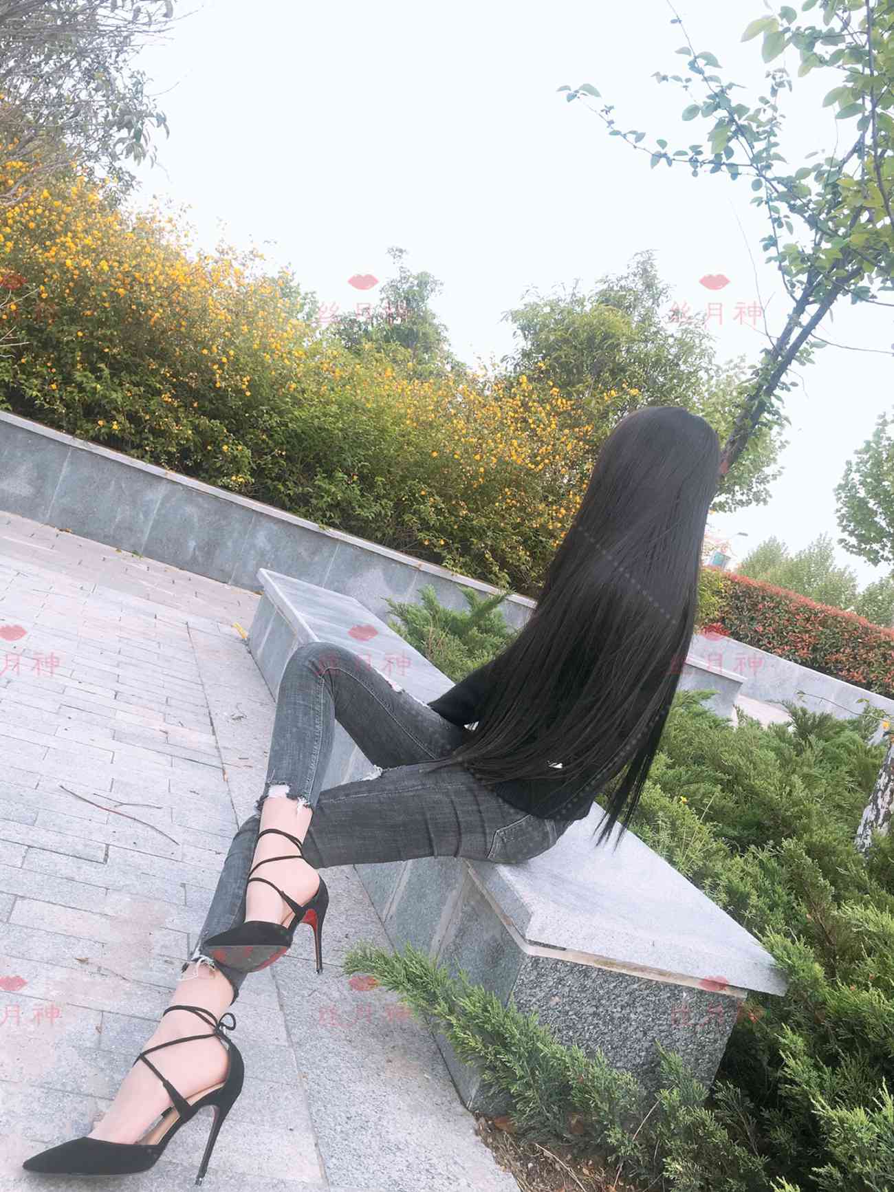 图片[36]-丝月神 005 牛仔裤细带高跟肉[91P] – 速更版-美库