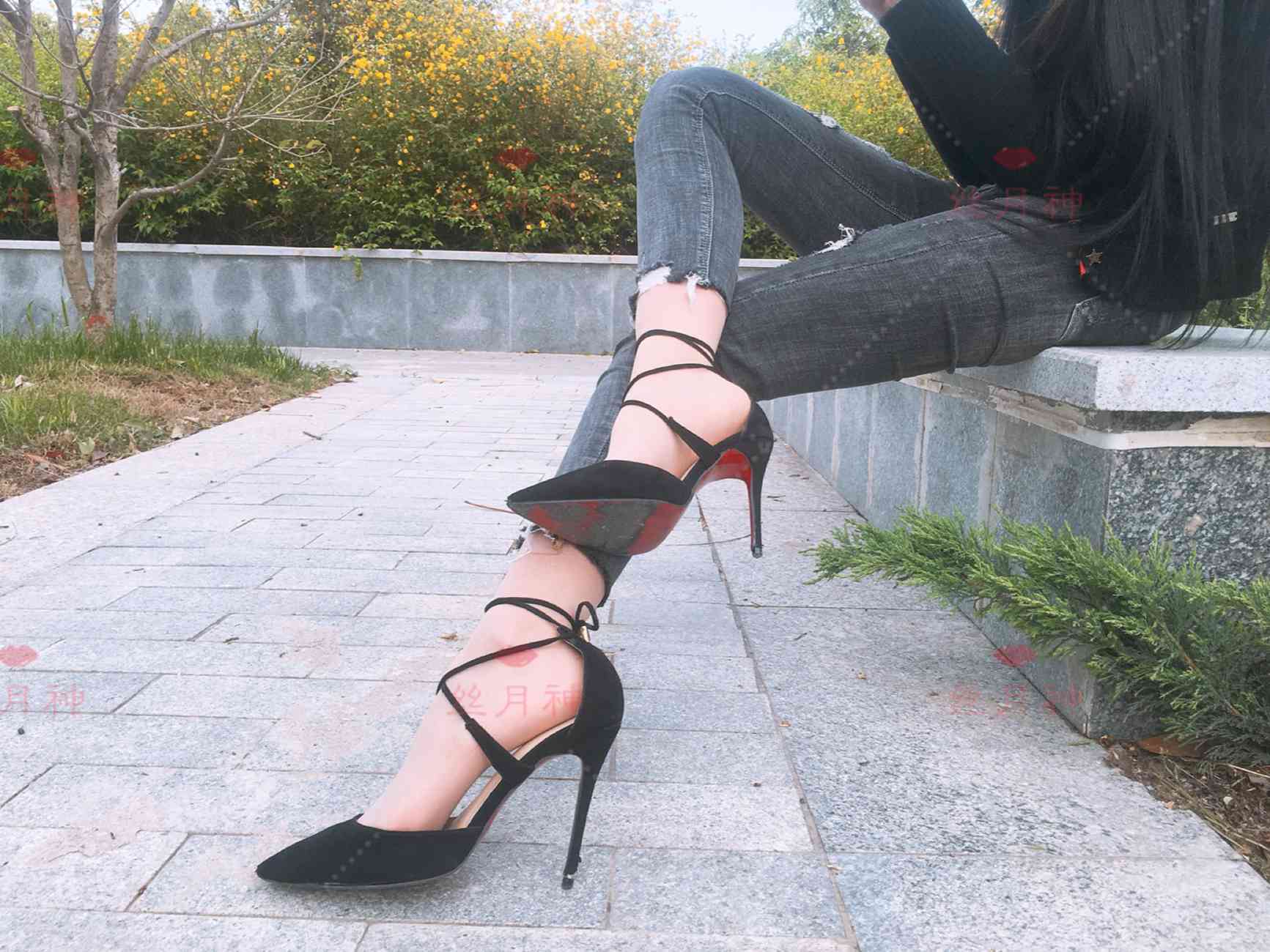 图片[37]-丝月神 005 牛仔裤细带高跟肉[91P] – 速更版-美库