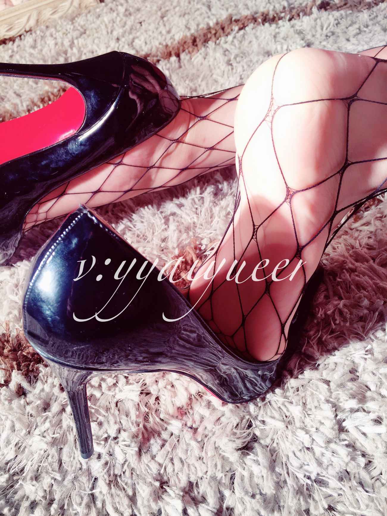 图片[25]-丝月神 006 皮裤细带高跟网袜[55P] – 速更版-美库