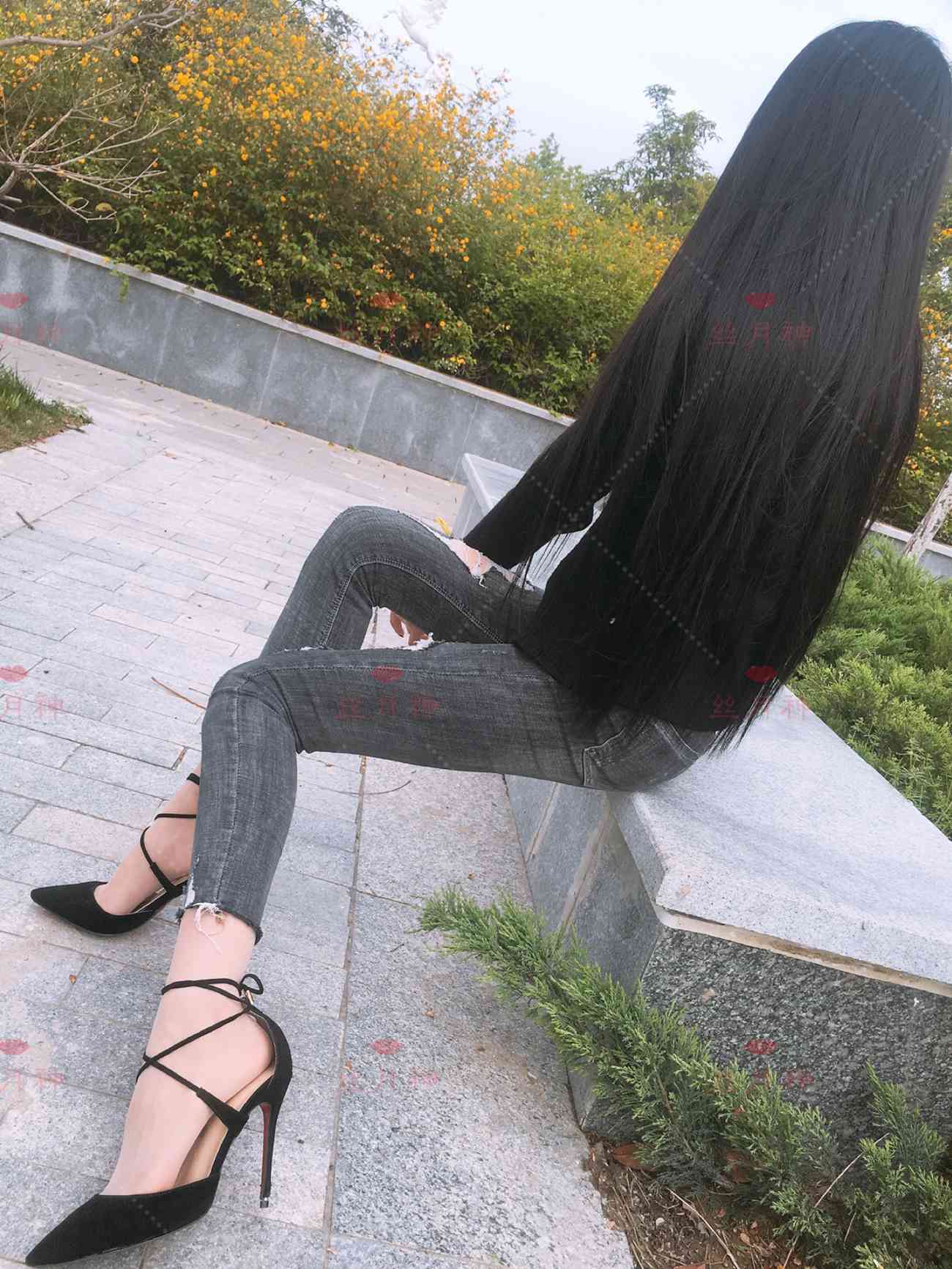 图片[40]-丝月神 005 牛仔裤细带高跟肉[91P] – 速更版-美库