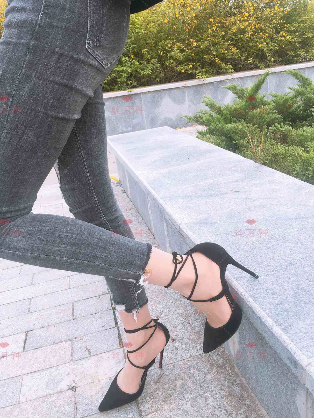 图片[49]-丝月神 005 牛仔裤细带高跟肉[91P] – 速更版-美库