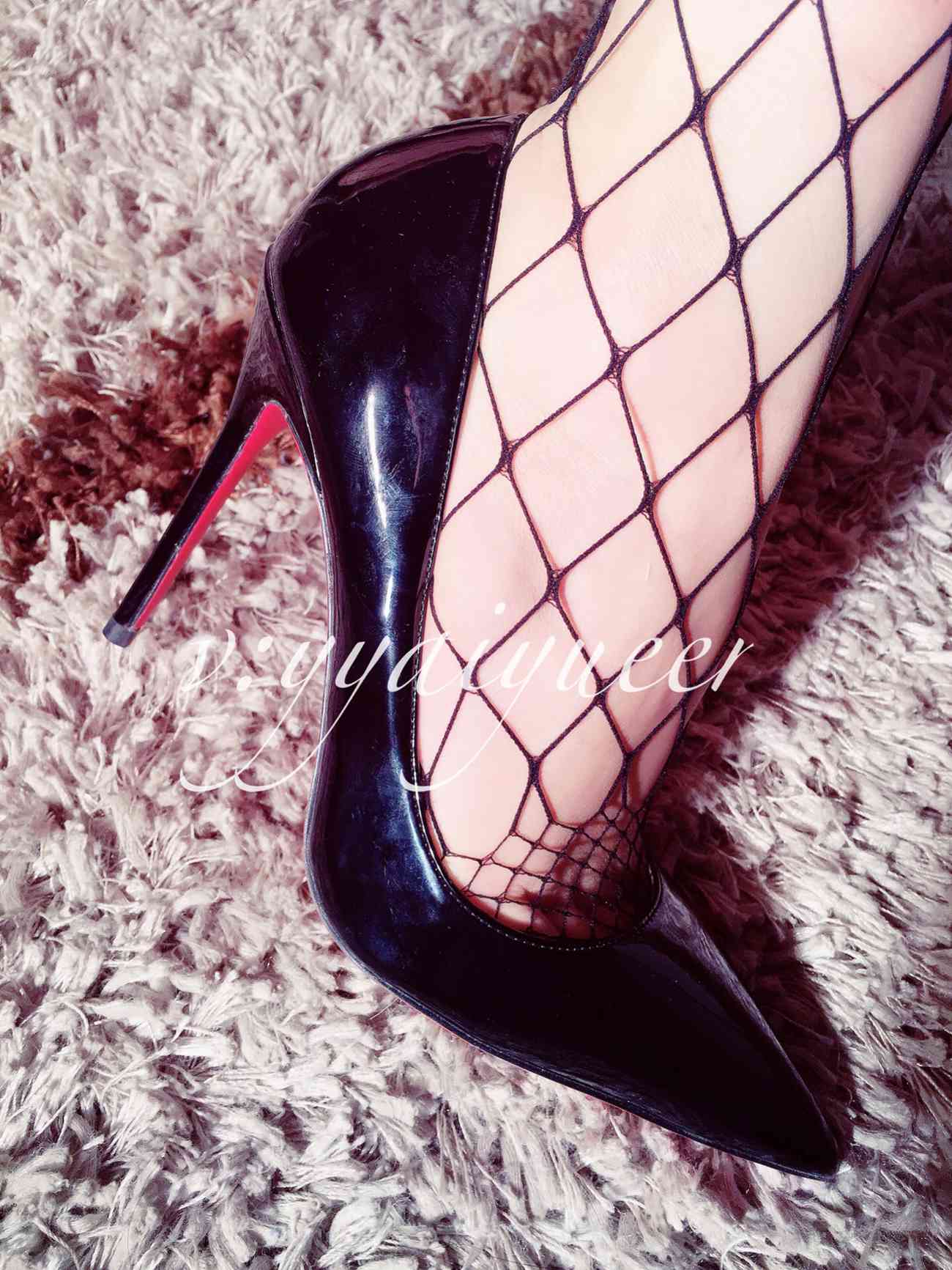 图片[40]-丝月神 006 皮裤细带高跟网袜[55P] – 速更版-美库