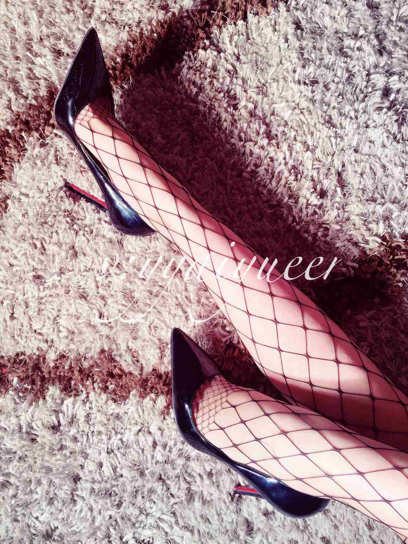 图片[41]-丝月神 006 皮裤细带高跟网袜[55P] – 速更版-美库