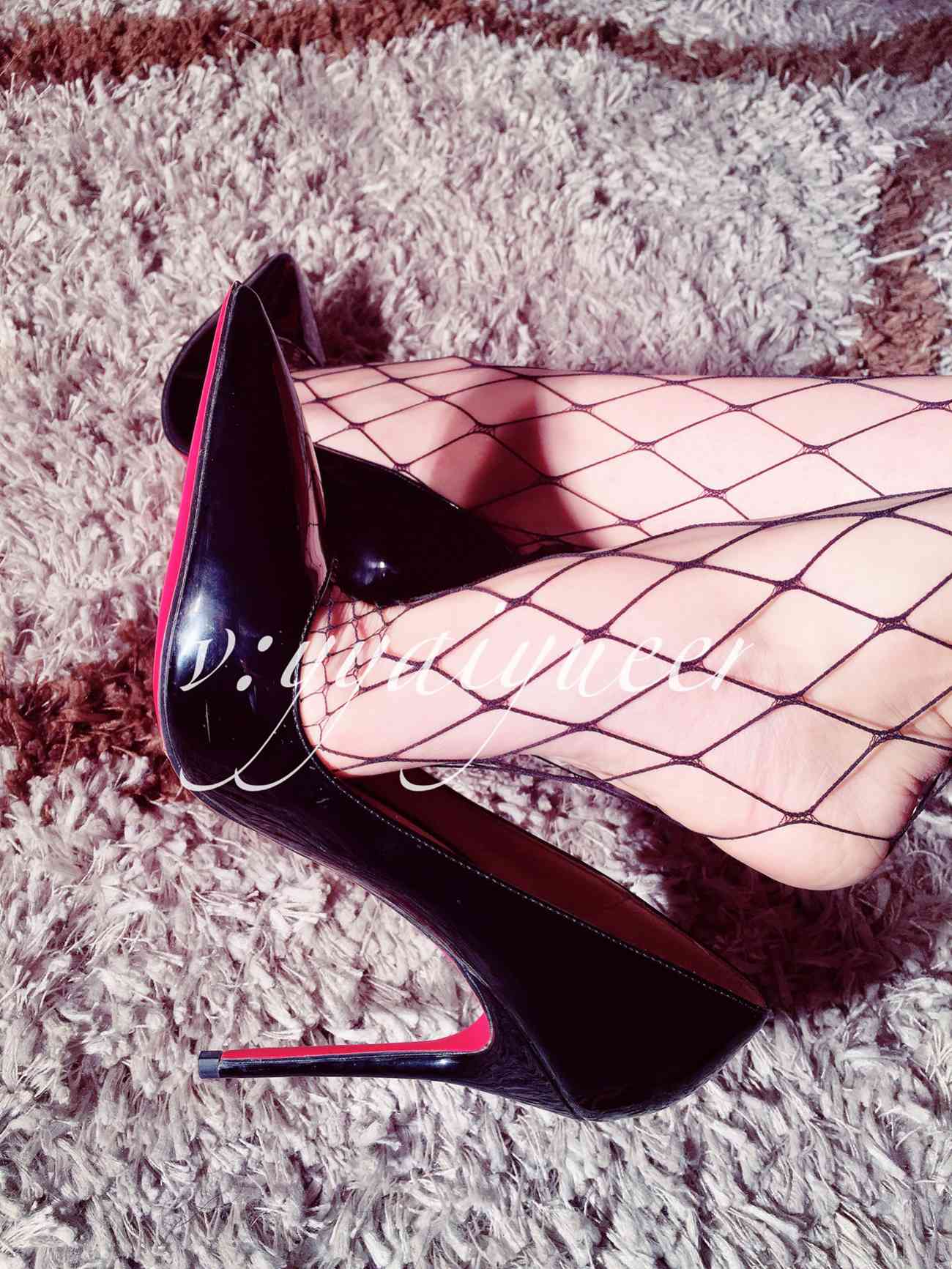 图片[43]-丝月神 006 皮裤细带高跟网袜[55P] – 速更版-美库