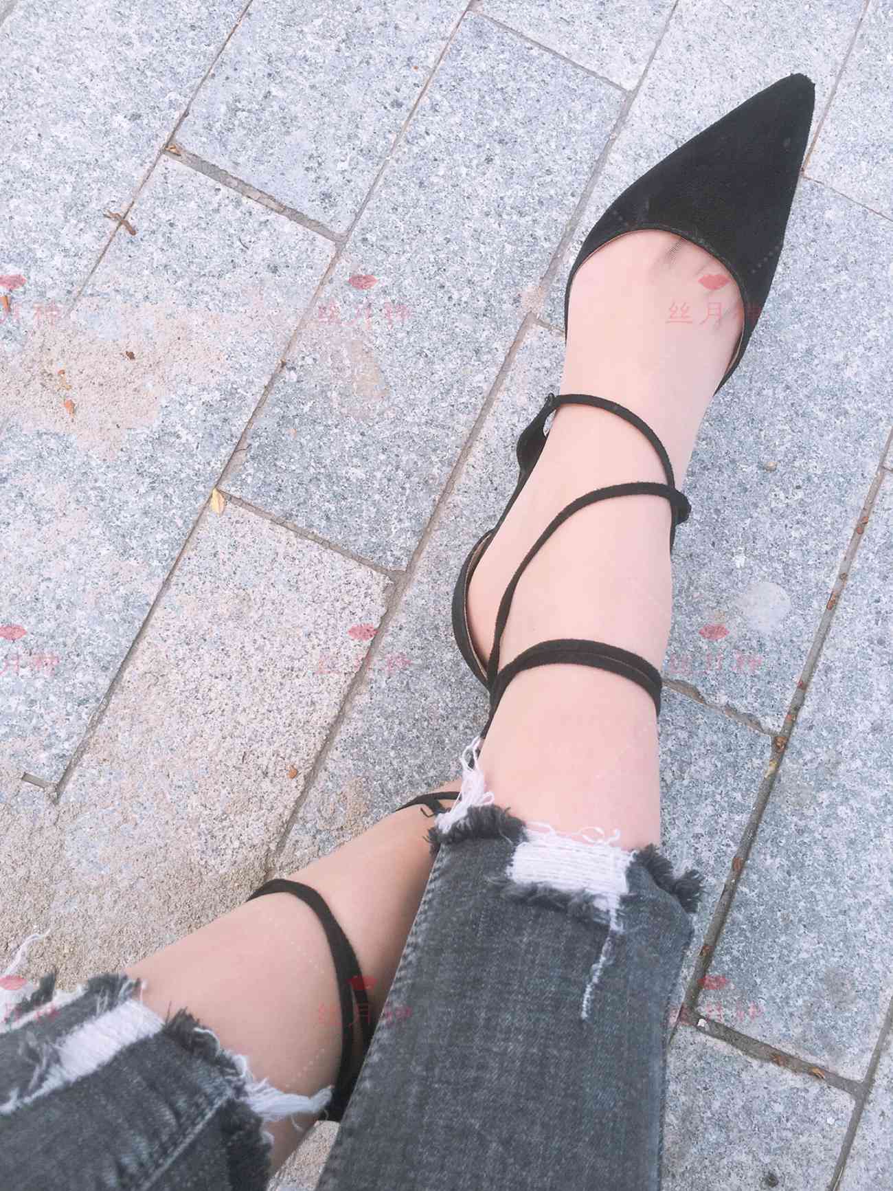 图片[62]-丝月神 005 牛仔裤细带高跟肉[91P] – 速更版-美库