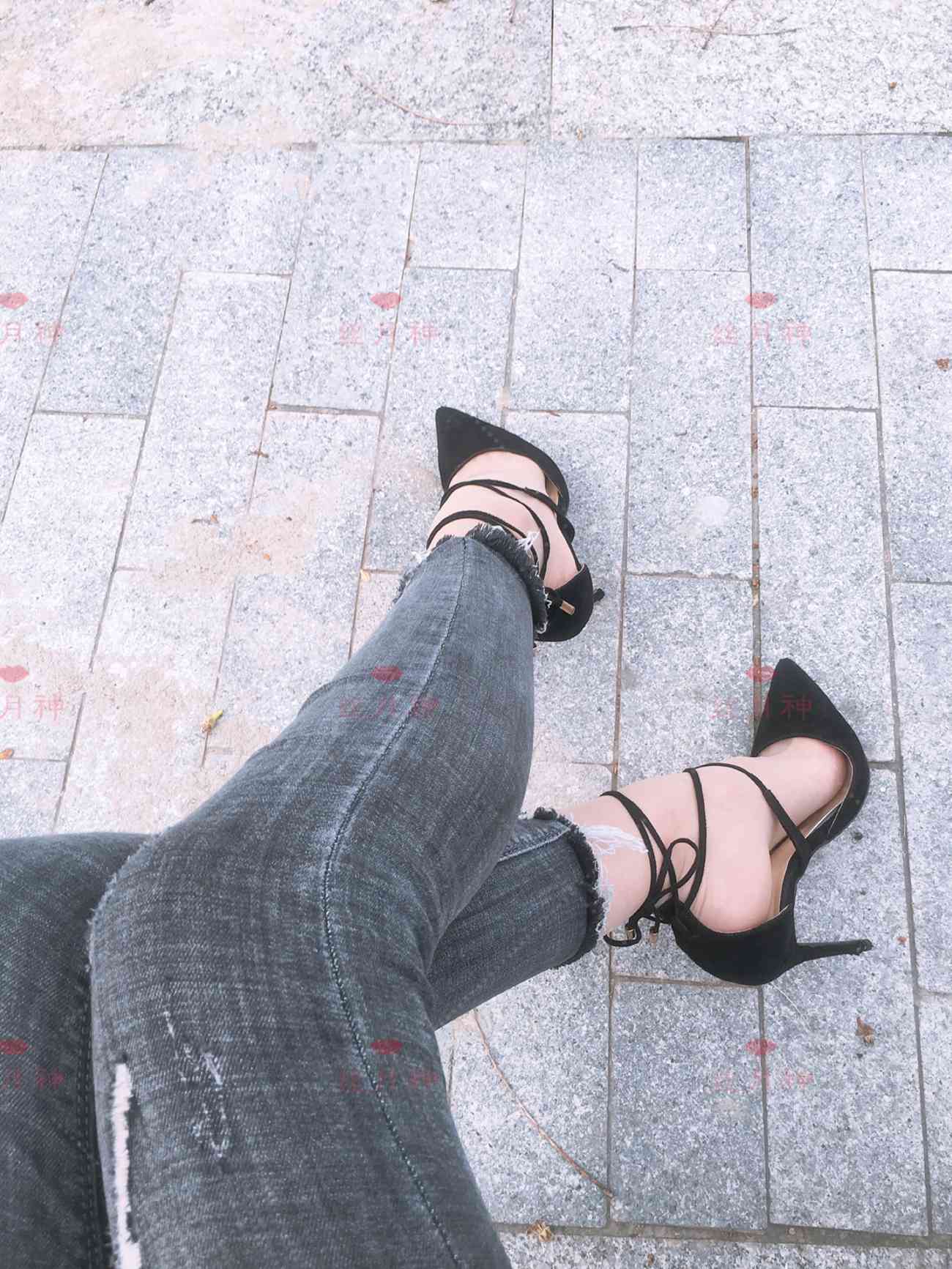 图片[63]-丝月神 005 牛仔裤细带高跟肉[91P] – 速更版-美库