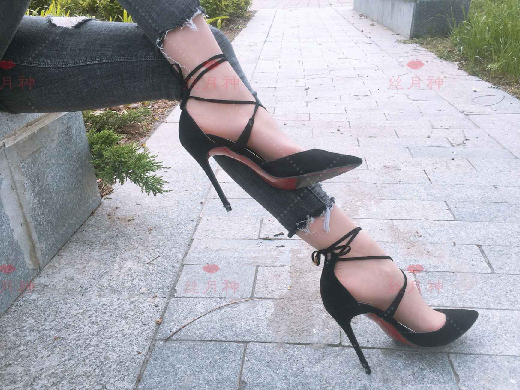 图片[71]-丝月神 005 牛仔裤细带高跟肉[91P] – 速更版-美库