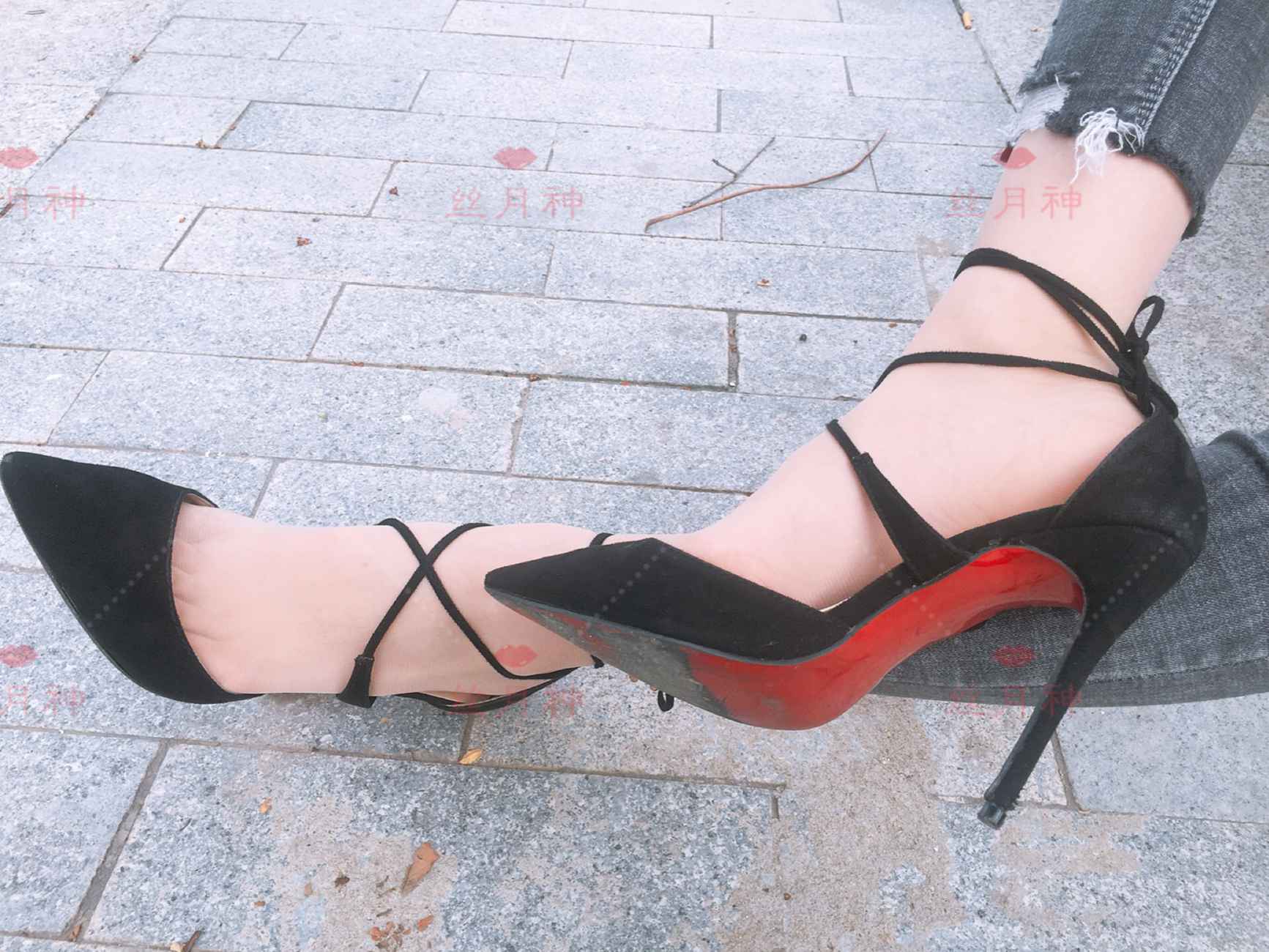 图片[76]-丝月神 005 牛仔裤细带高跟肉[91P] – 速更版-美库