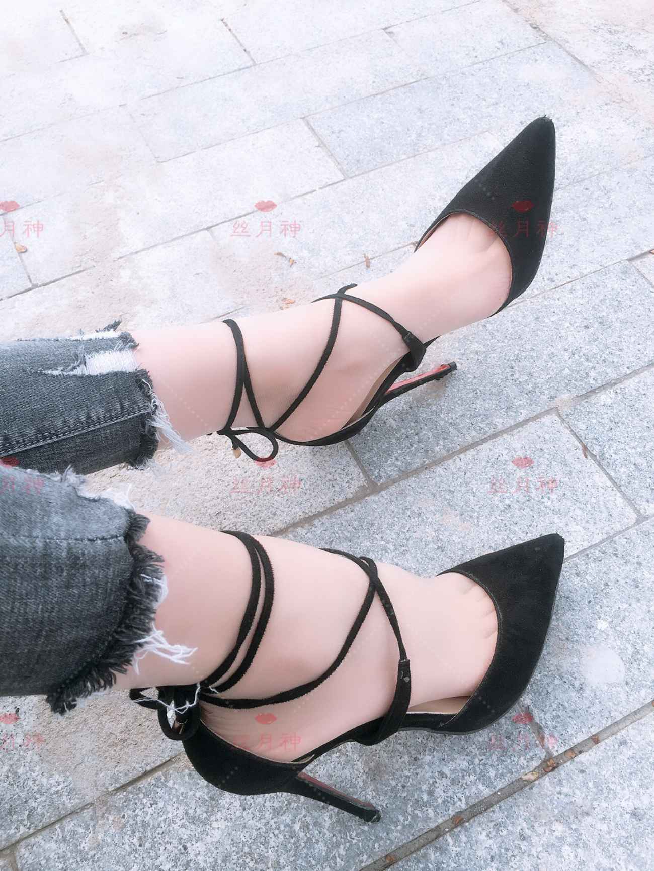 图片[87]-丝月神 005 牛仔裤细带高跟肉[91P] – 速更版-美库