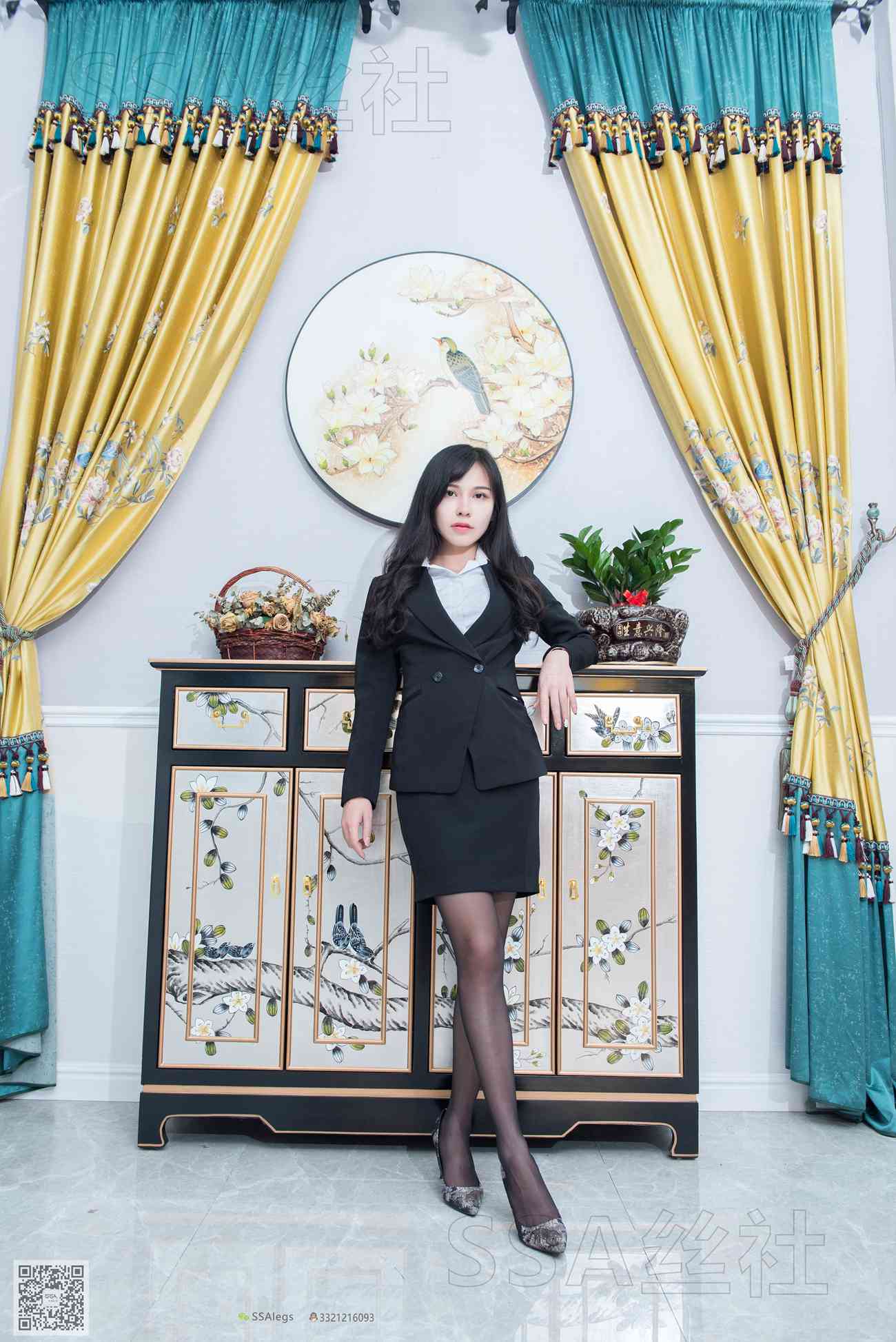 图片[107]-[SSA丝社]超清写真 NO.070 雪梨 窗帘店前台[120P] – 速更版-美库