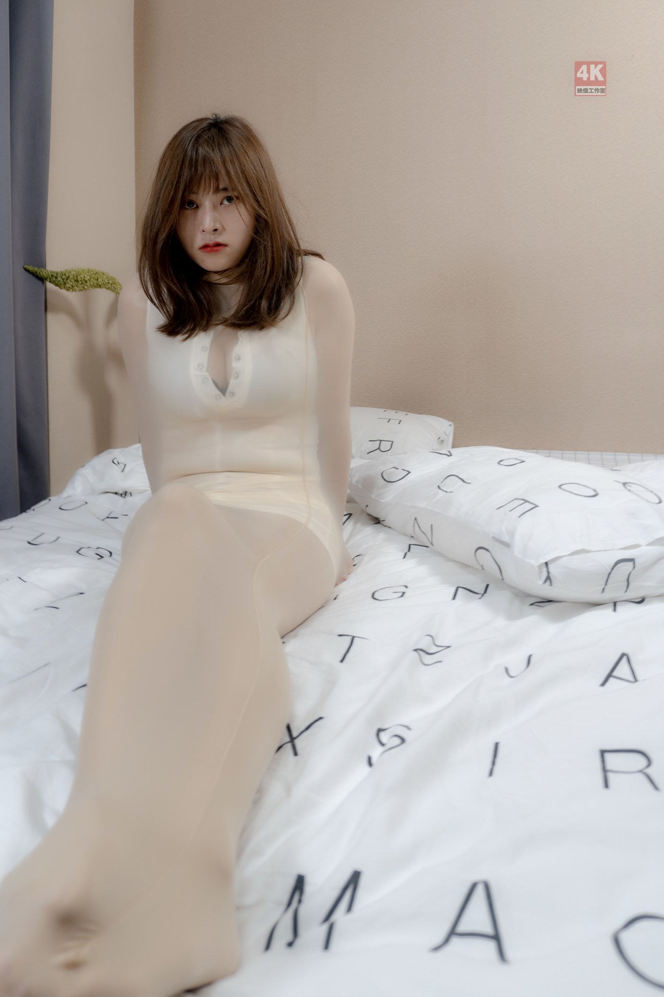 图片[17]-[Ligui丽柜]网络丽人 2021.07.05 Model《光滑丝袜茧》奈沐子[52+1P] – 速更版-美库