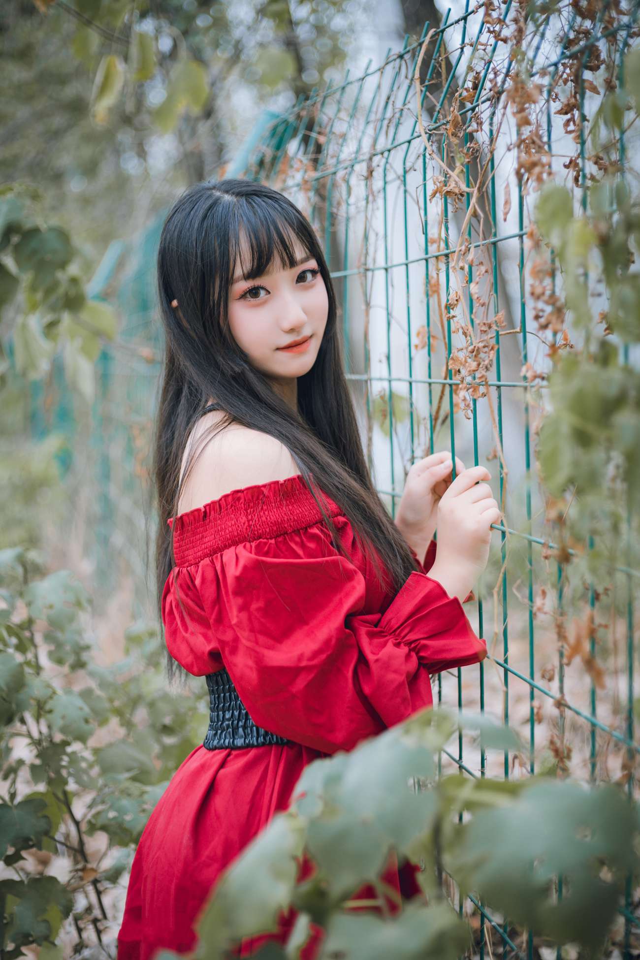 图片[18]-[喵糖映画]VOL.453 红与黑[30P] – 速更版-美库