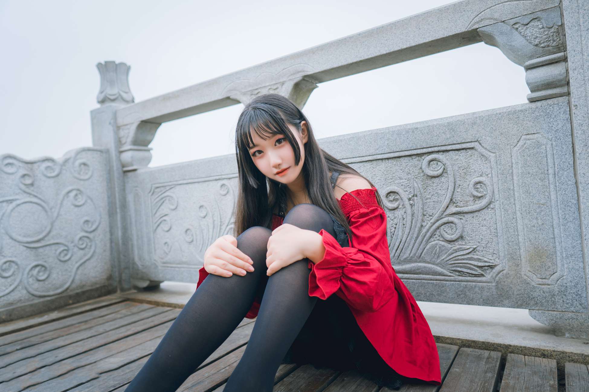 图片[24]-[喵糖映画]VOL.453 红与黑[30P] – 速更版-美库