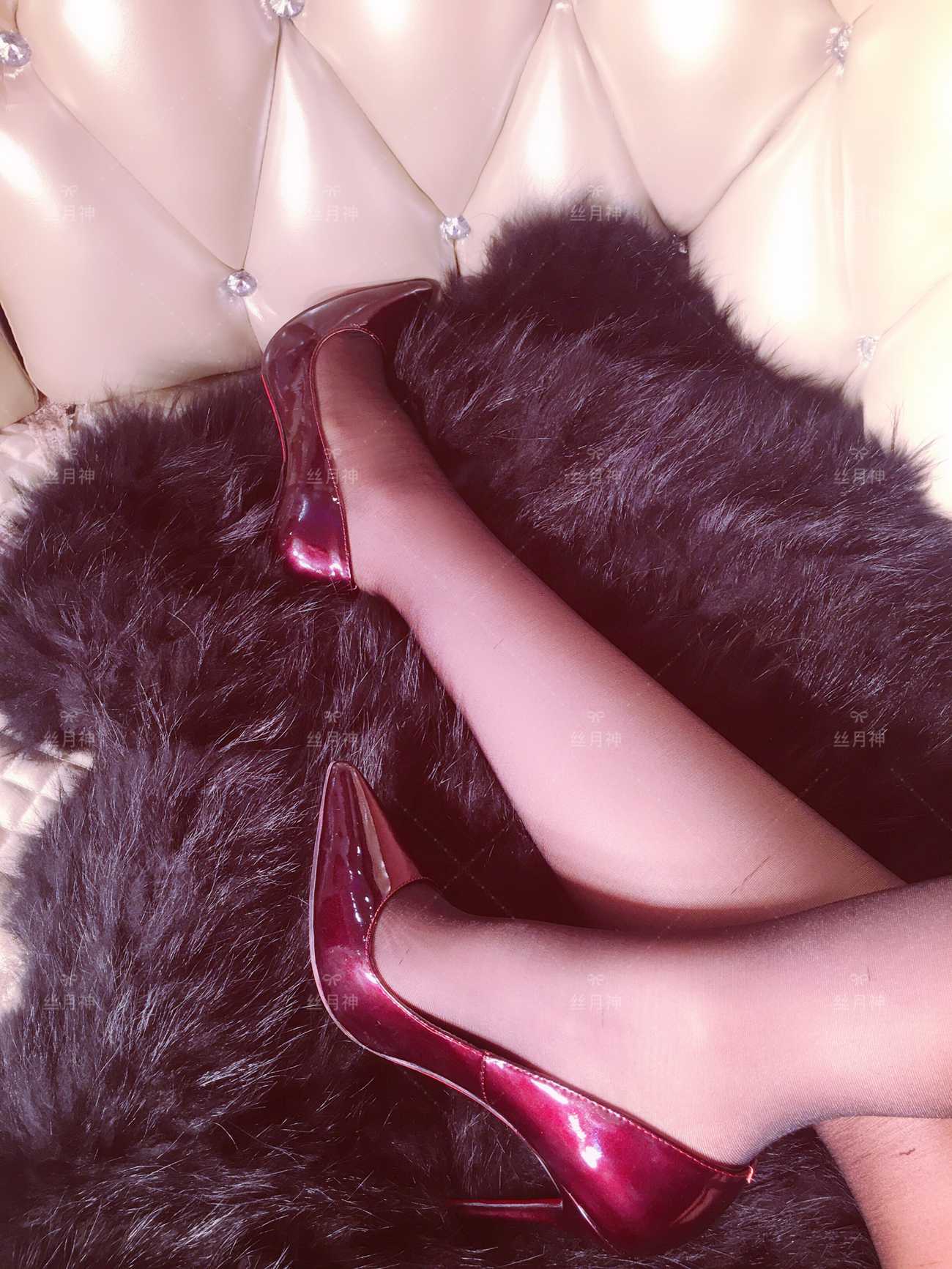 图片[54]-丝月神 007 红色孔雀翎酒红高跟[66P] – 速更版-美库