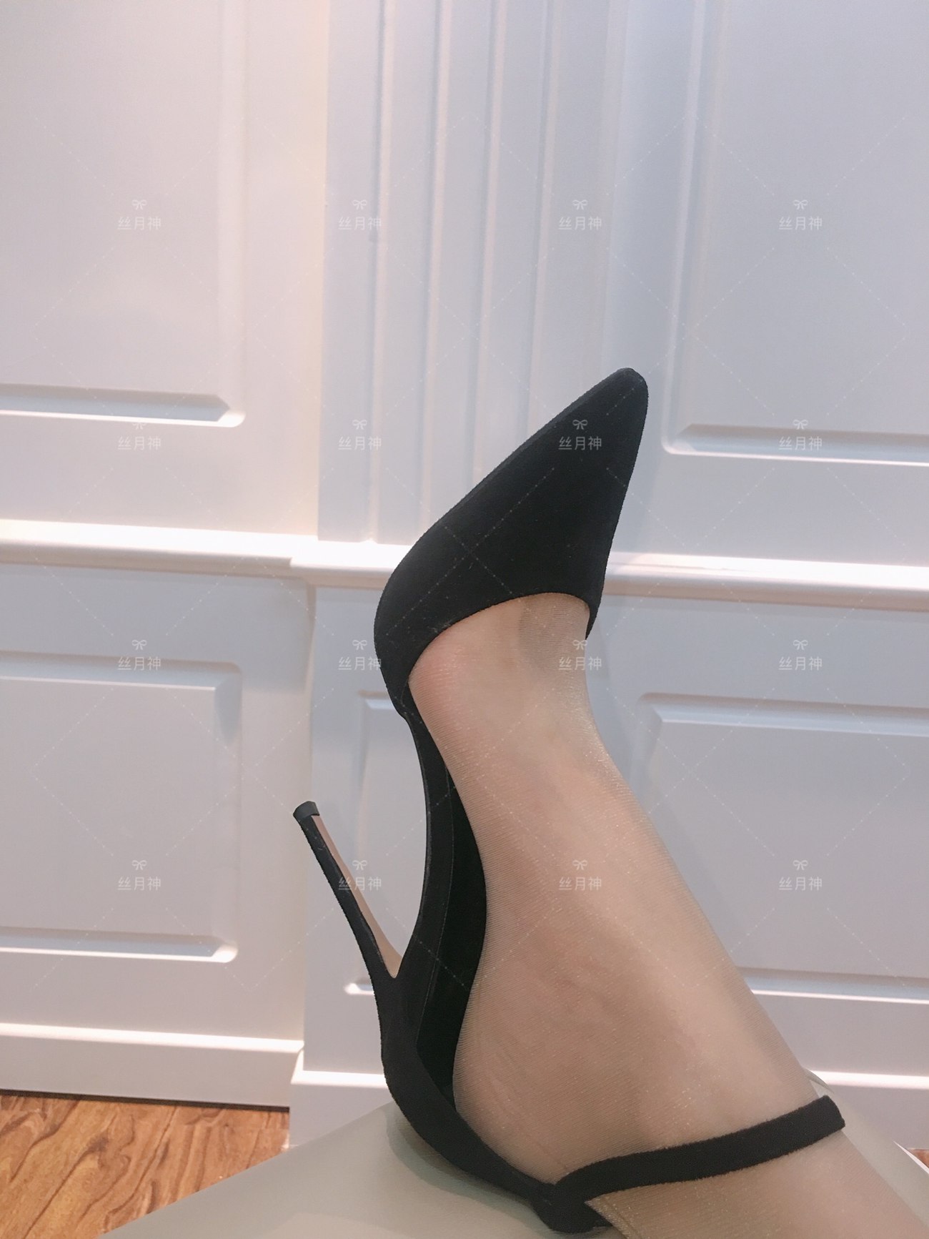 图片[49]-丝月神 008 旗袍肉丝绒面细系带高跟[96P] – 速更版-美库