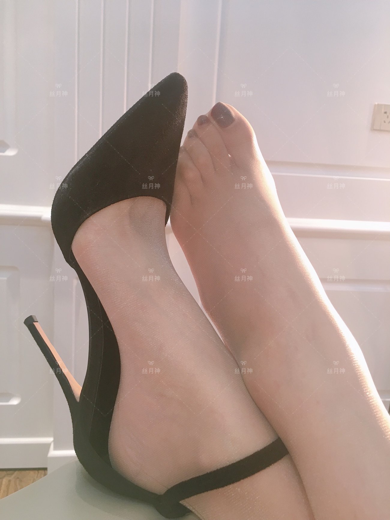 图片[51]-丝月神 008 旗袍肉丝绒面细系带高跟[96P] – 速更版-美库