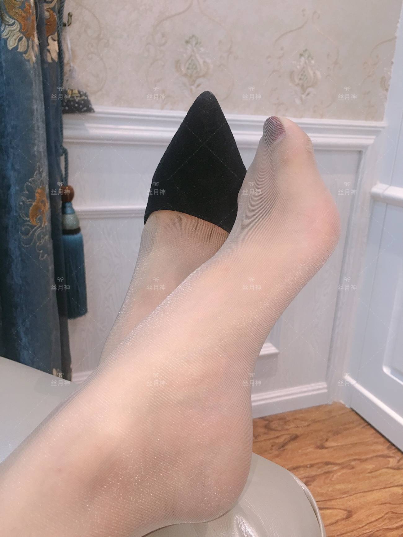 图片[52]-丝月神 008 旗袍肉丝绒面细系带高跟[96P] – 速更版-美库