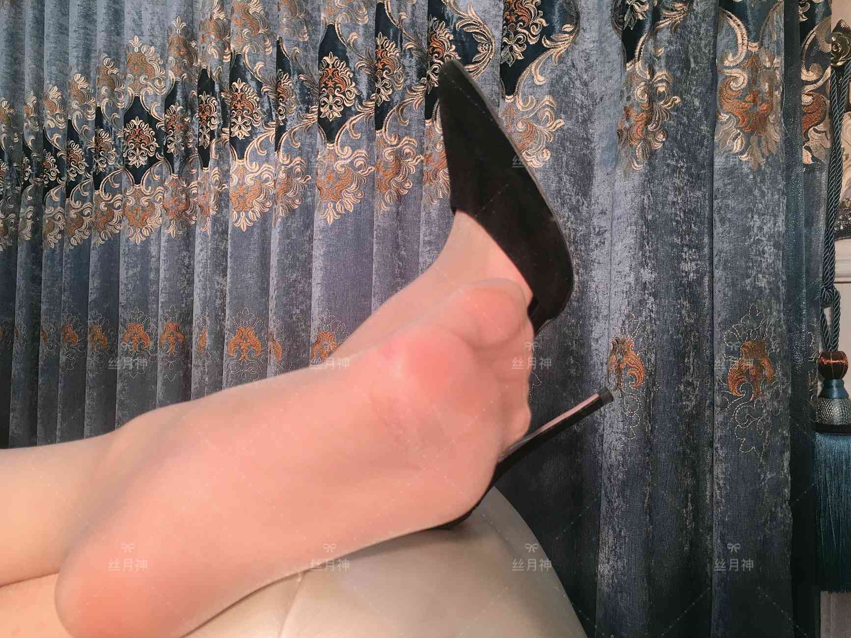 图片[53]-丝月神 008 旗袍肉丝绒面细系带高跟[96P] – 速更版-美库