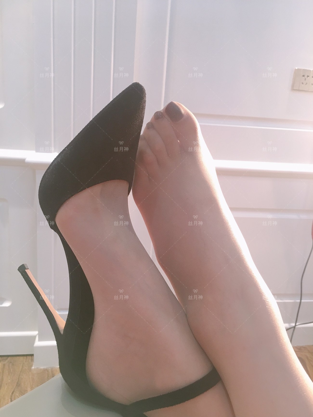 图片[54]-丝月神 008 旗袍肉丝绒面细系带高跟[96P] – 速更版-美库