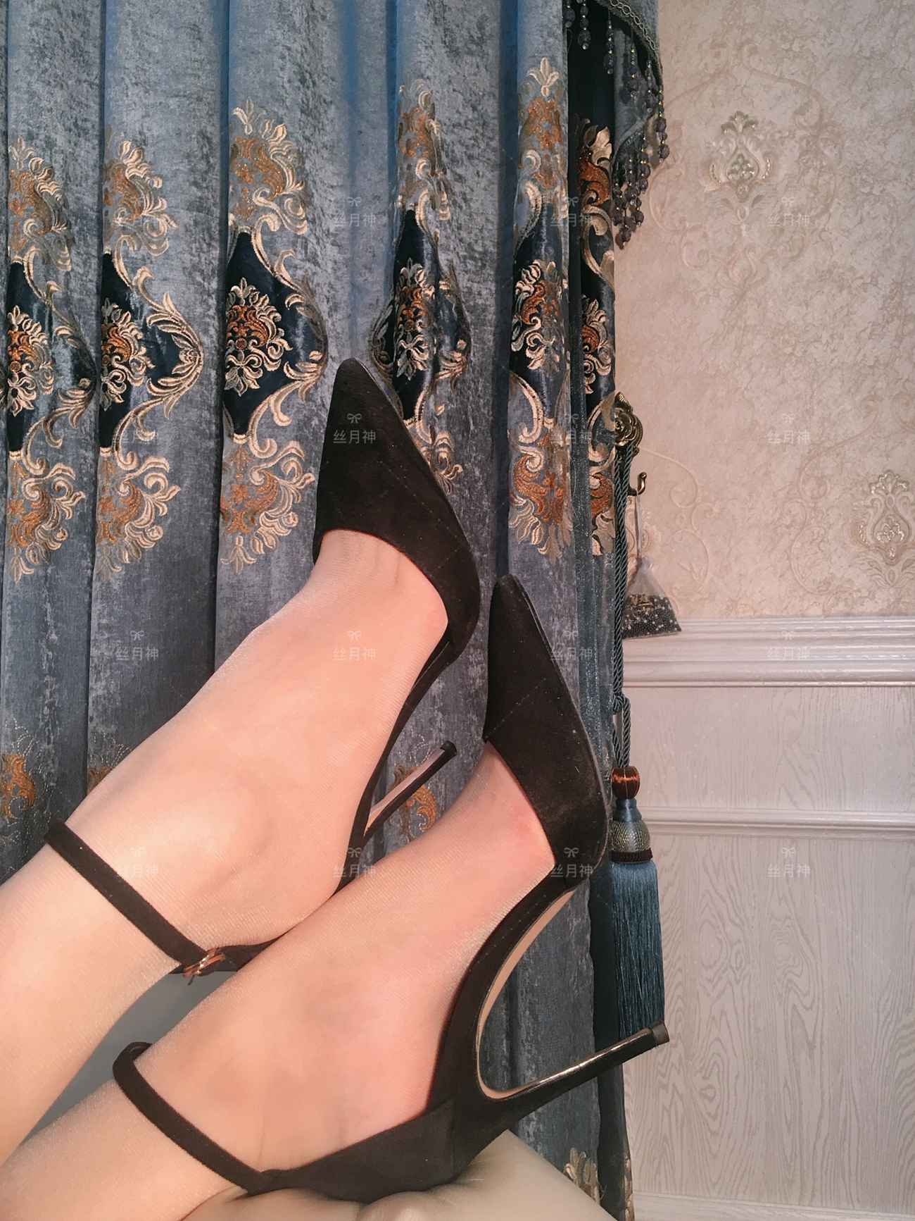 图片[63]-丝月神 008 旗袍肉丝绒面细系带高跟[96P] – 速更版-美库