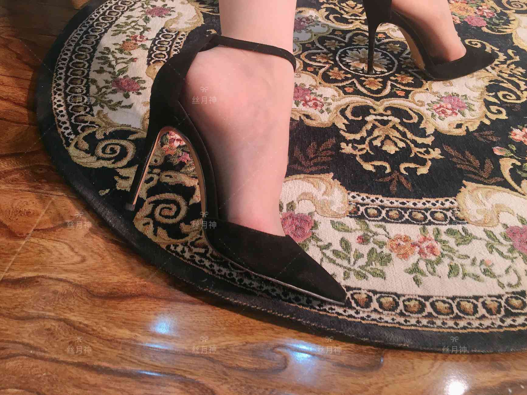 图片[67]-丝月神 008 旗袍肉丝绒面细系带高跟[96P] – 速更版-美库