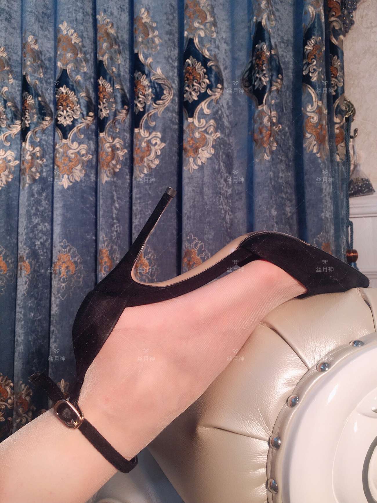 图片[91]-丝月神 008 旗袍肉丝绒面细系带高跟[96P] – 速更版-美库